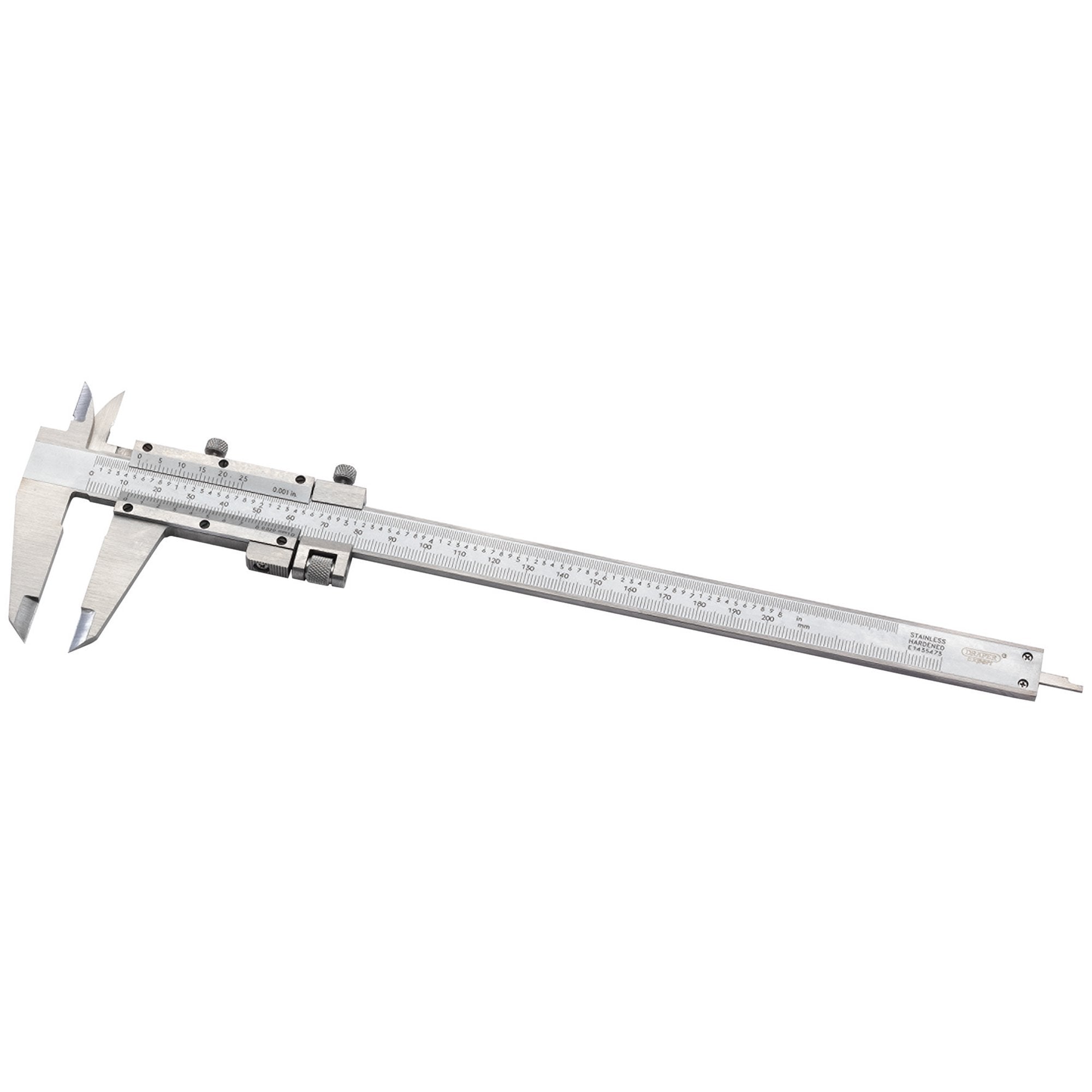 Vernier-Caliper-with-Fine-Adjustment,-0---200mm-or-8"