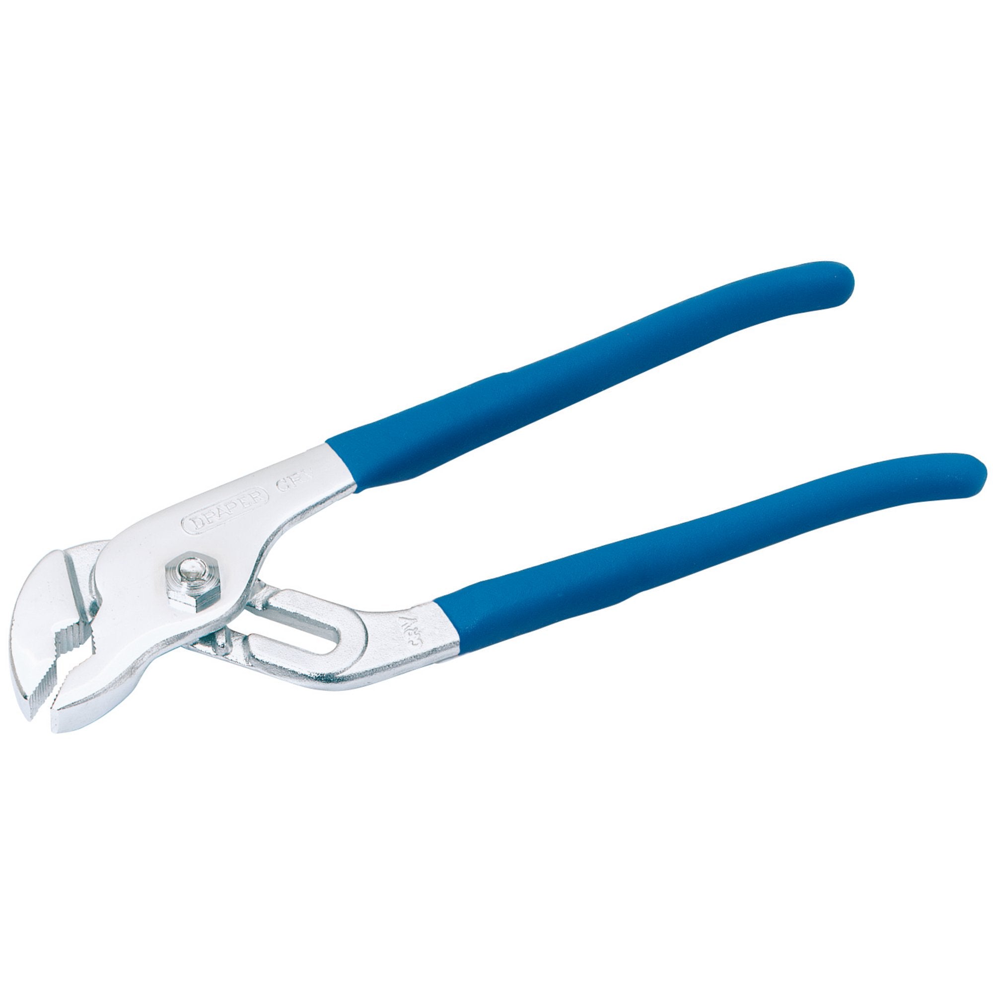 Water-Pump-Pliers-with-"No-Nip"-handles,-240mm,-33mm-Capacity
