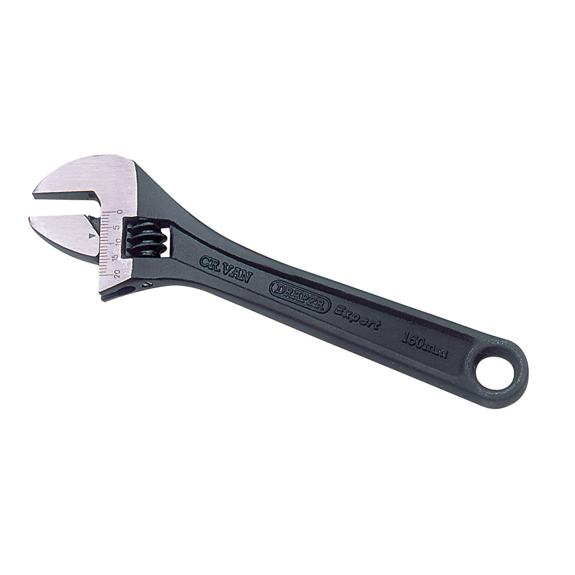 Crescent-Type-Adjustable-Wrench-with-Phosphate-Finish,-150mm,-24mm