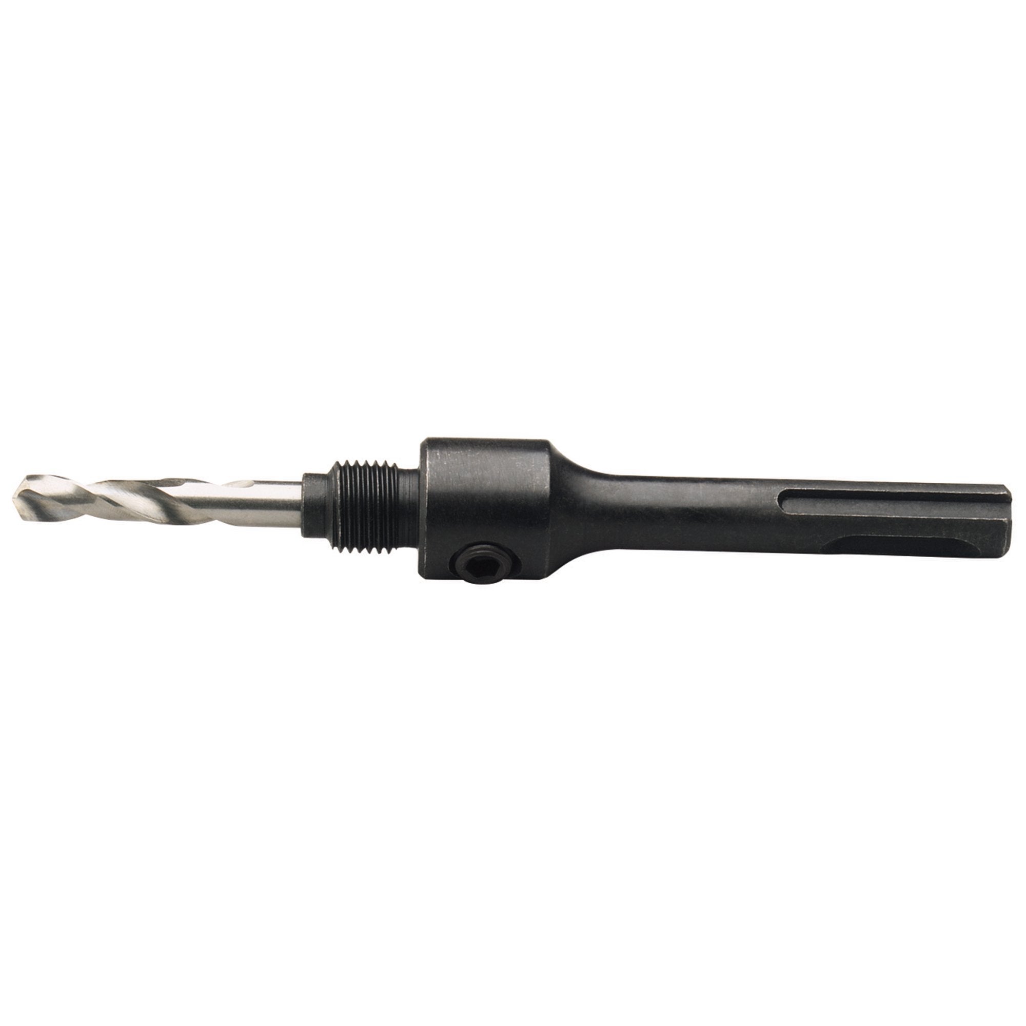 Simple-Arbor-with-SDS+-Shank-and-HSS-Pilot-Drill-for-14---30mm-Holesaws,-5/16"-Thread