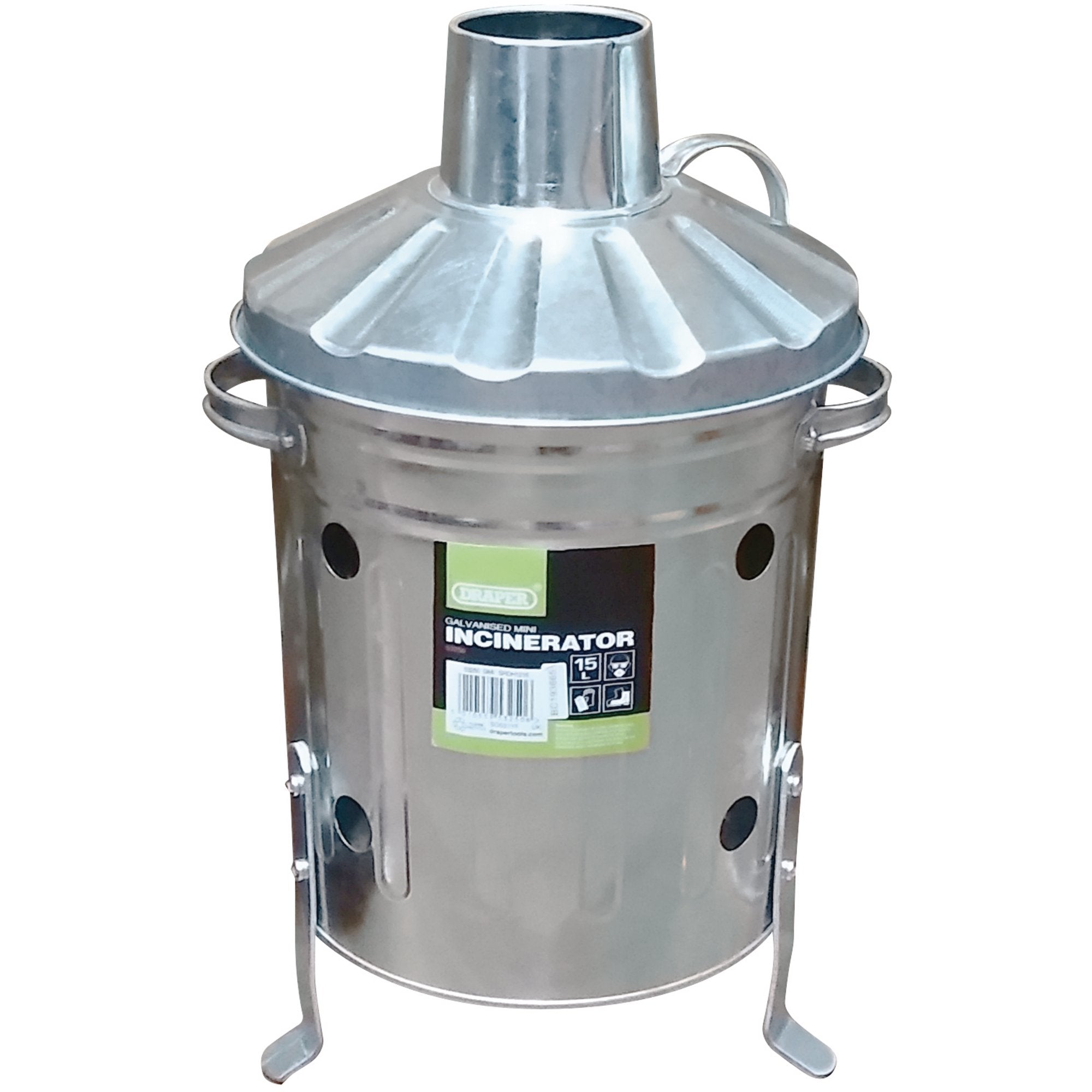 Galvanised-Mini-Incinerator,-15L