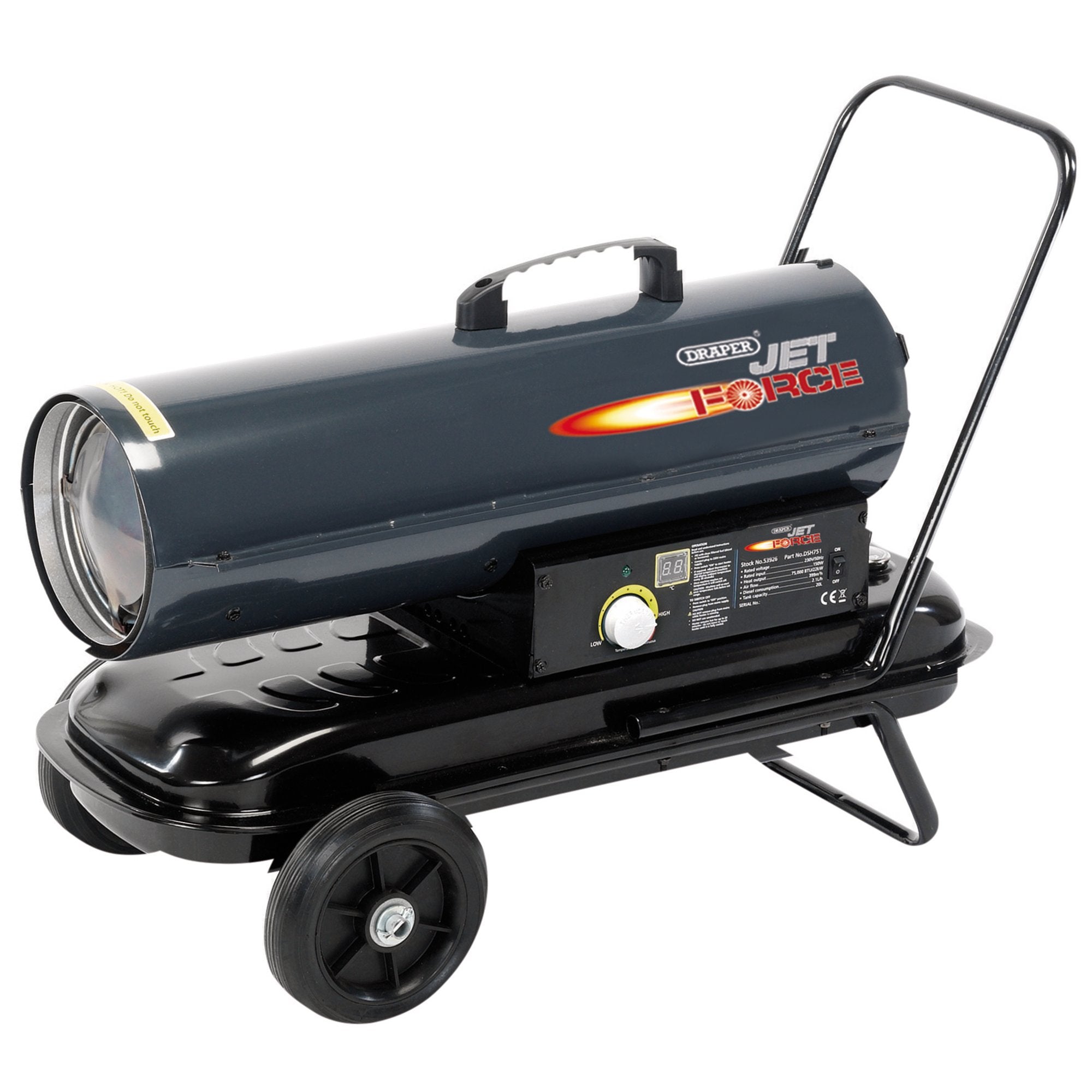 Jet-Force-Diesel-and-Kerosene-Space-Heater-with-Wheels,-75,000-BTU/22kW