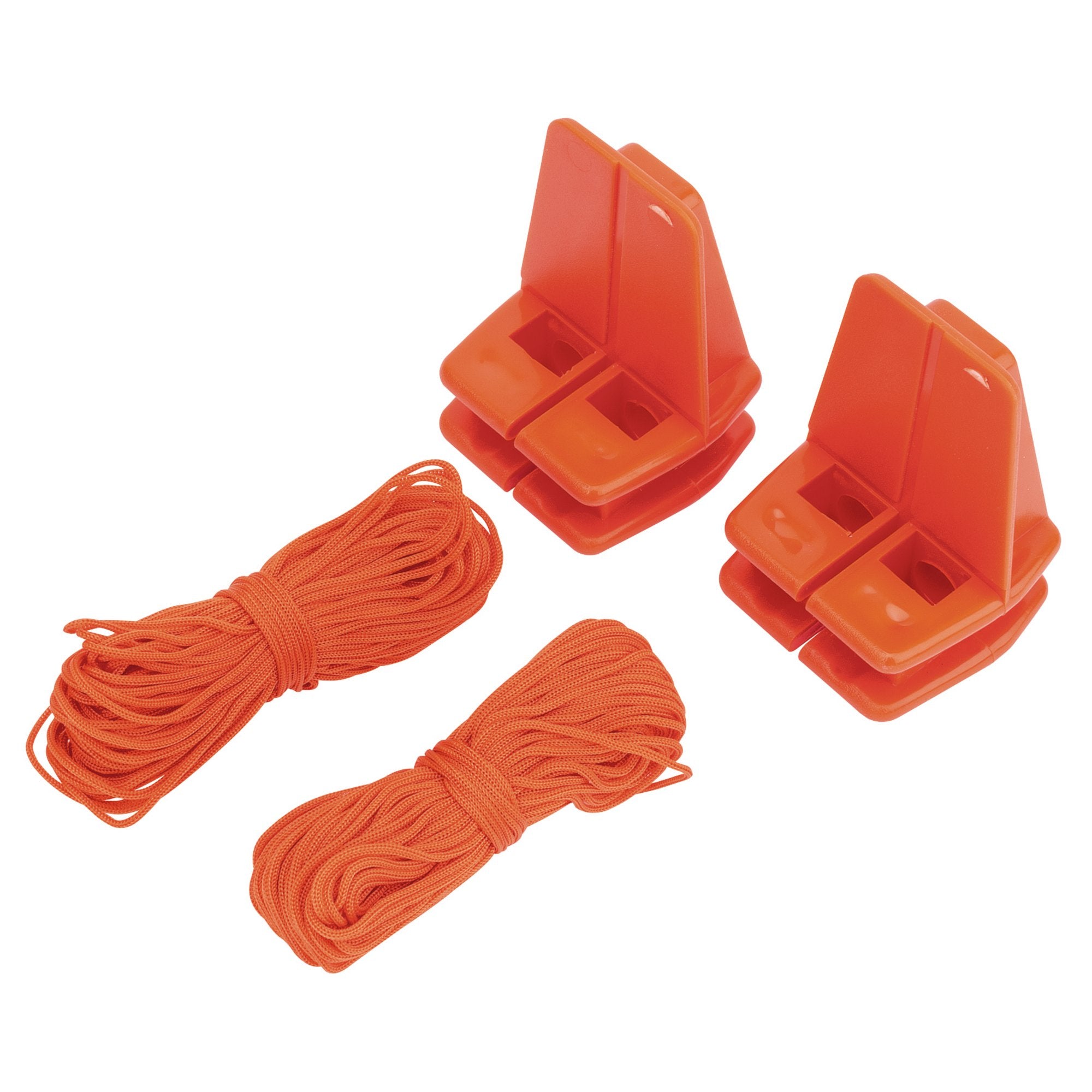 Brick-Line-and-Block-Set,-18m,-Orange-(4-Piece)