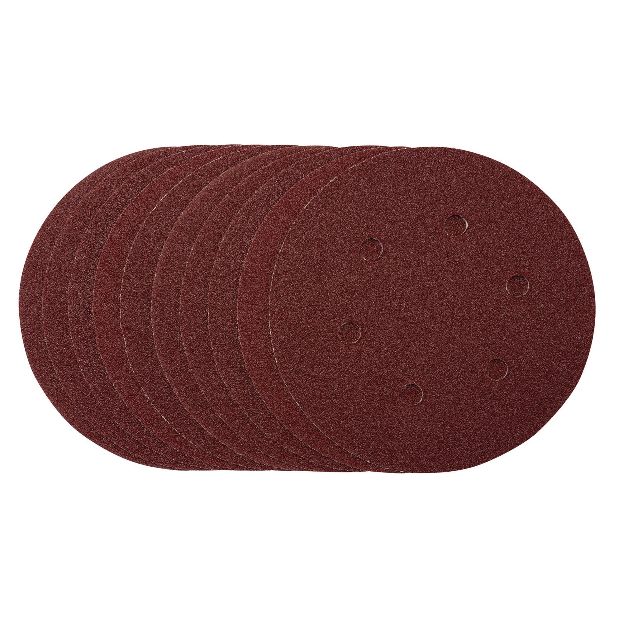 Sanding-Discs,-150mm,-Hook-&-Loop,-80-Grit,-(Pack-of-10)