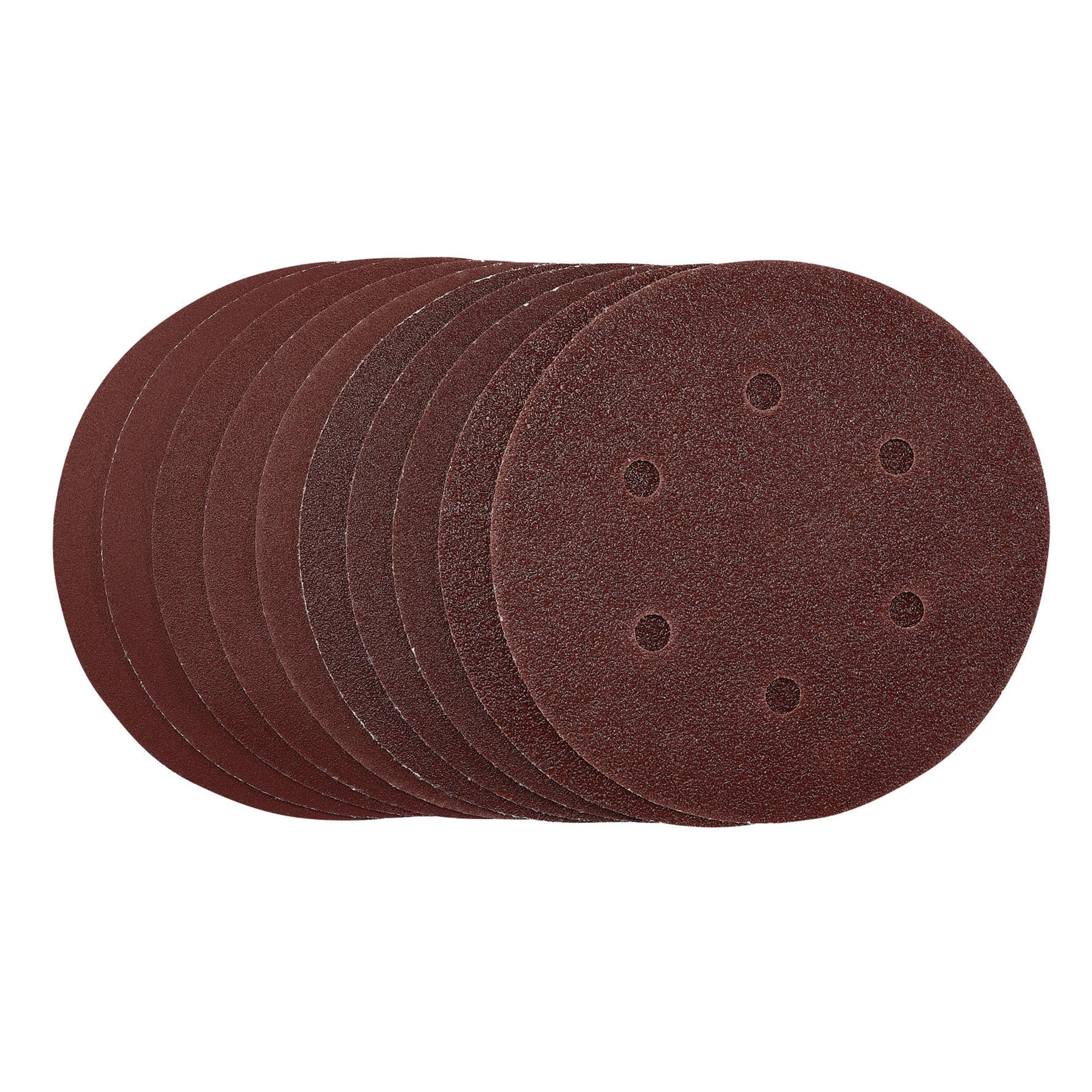 Sanding-Discs,-150mm,-Hook-&-Loop,-Assorted-Grit,-(Pack-of-10)
