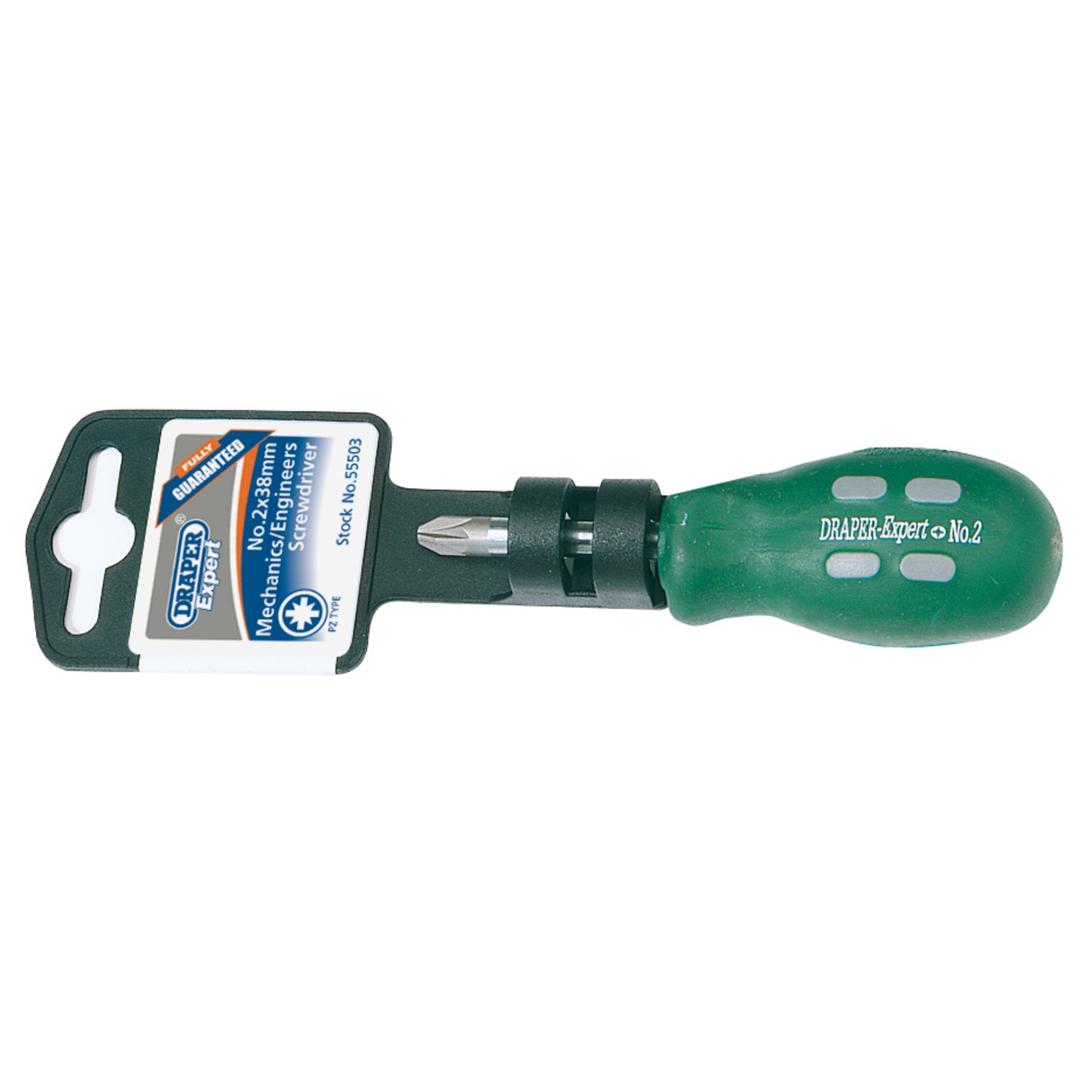 Draper-Expert-PZ-Type-Mechanics-Screwdriver,-No.2-x-38mm