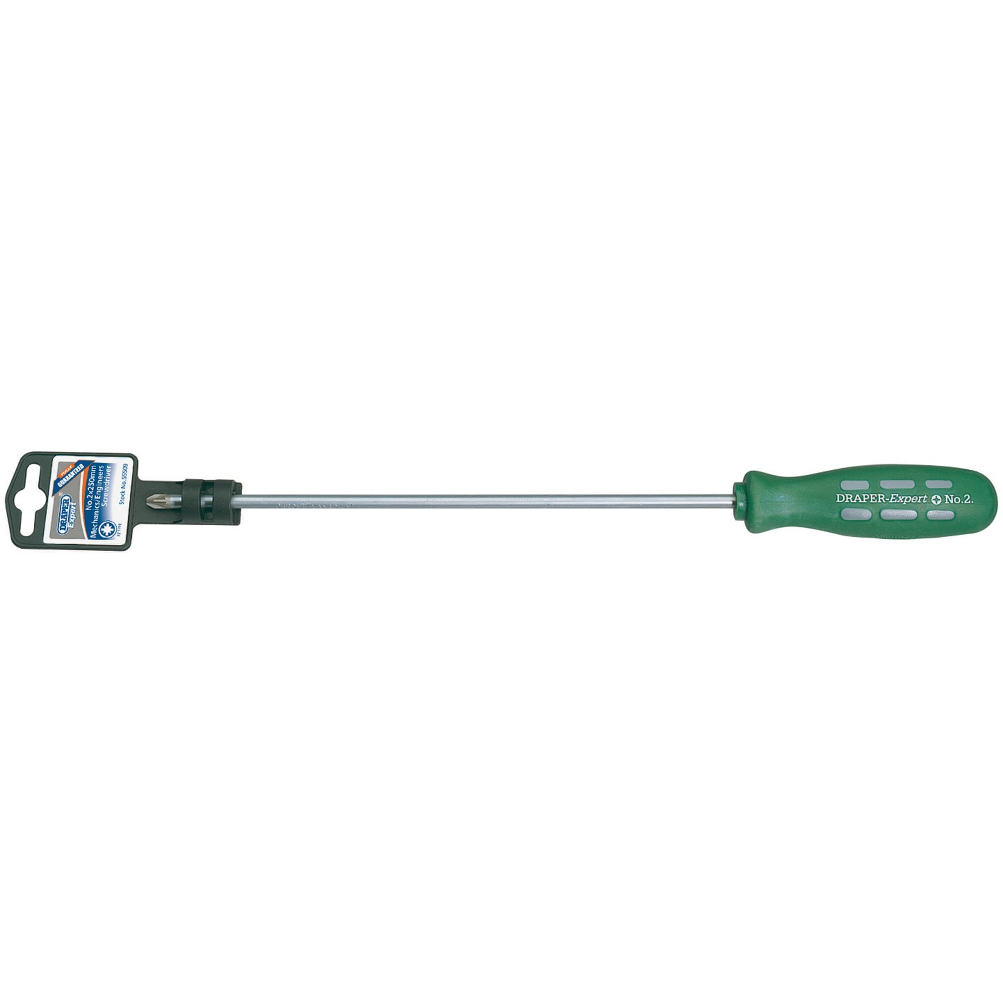 Long-Reach-Mechanics/Engineers-PZ-Type-Screwdriver,-No.2-x-250mm...
