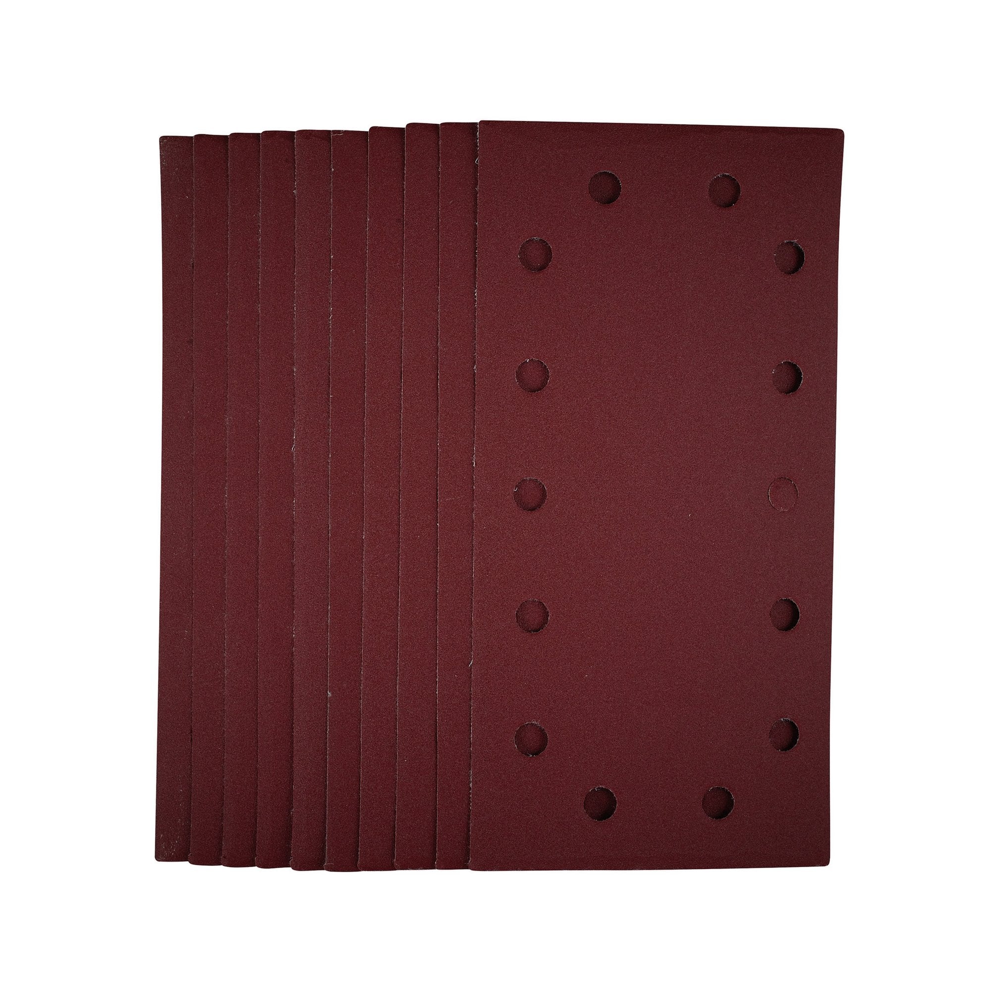 1/2-Sanding-Sheets-with-Hook-and-Loop,-115-x-230mm,-240-Grit-(Pack-of-10)