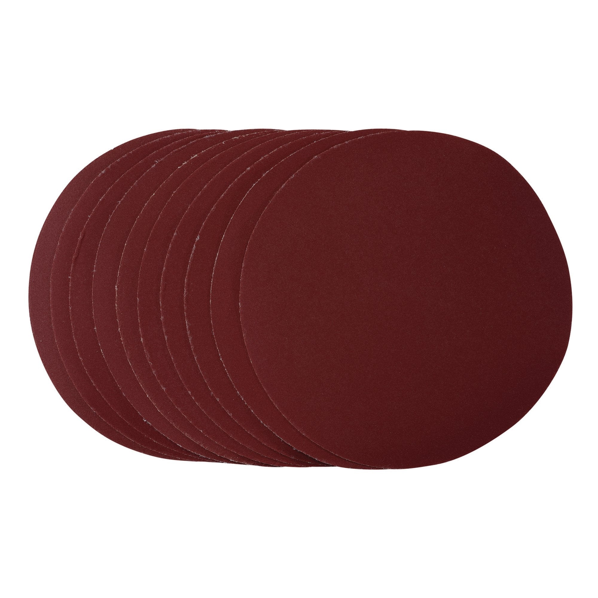 Sanding-Discs,-180mm,-Hook-&-Loop,-320-Grit,-(Pack-of-10)