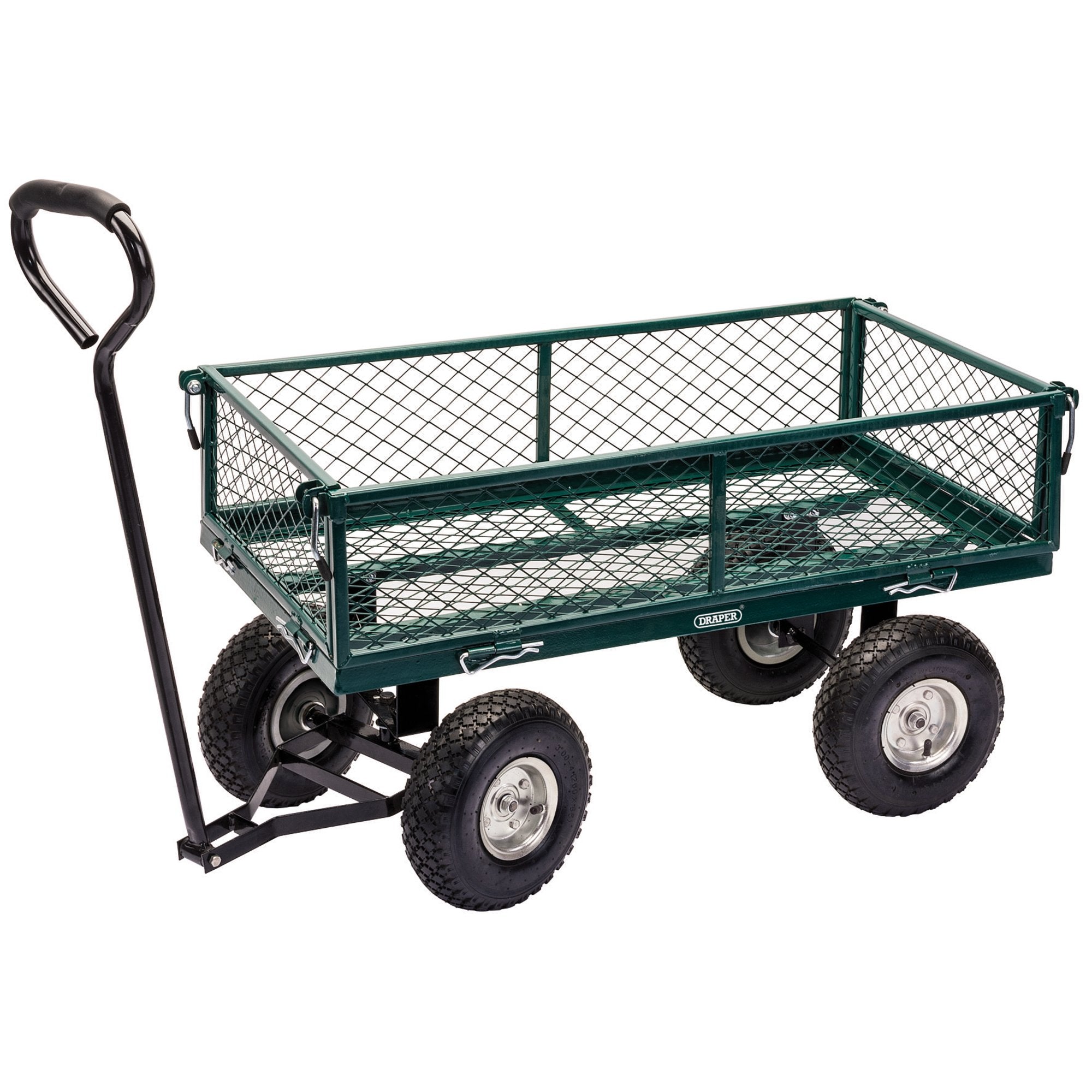 Steel-Mesh-Garden-Trolley-Cart,-200kg