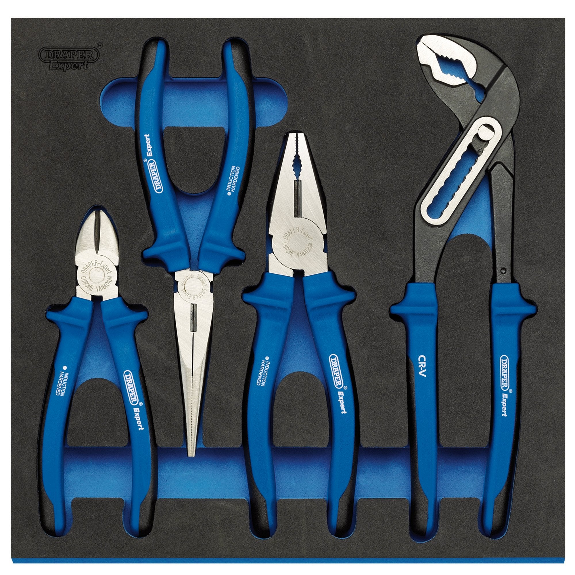Heavy-Duty-Plier-Set-in-1/2-Drawer-EVA-Insert-Tray-(4-Piece)