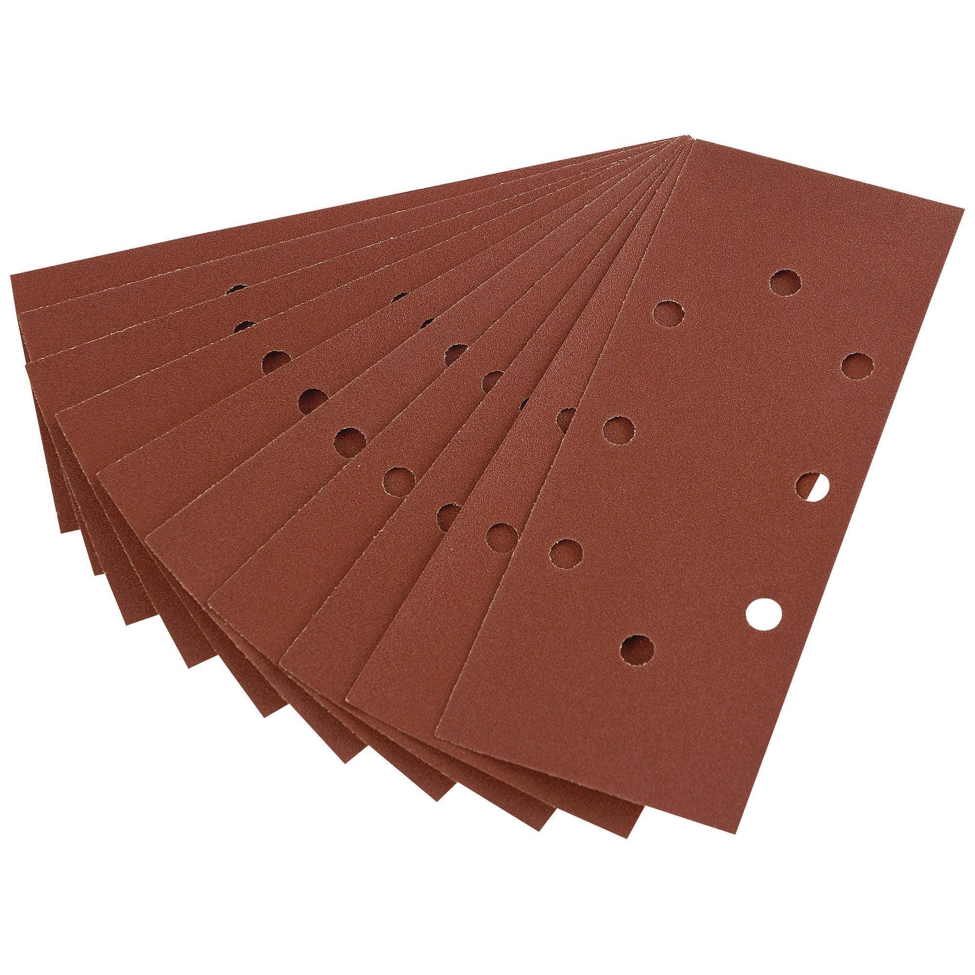 232-x-92mm-120-Grit-Aluminium-Oxide-Sanding-Sheets-for-63128-Random-Orbit-Sander-(Pack-of-10)