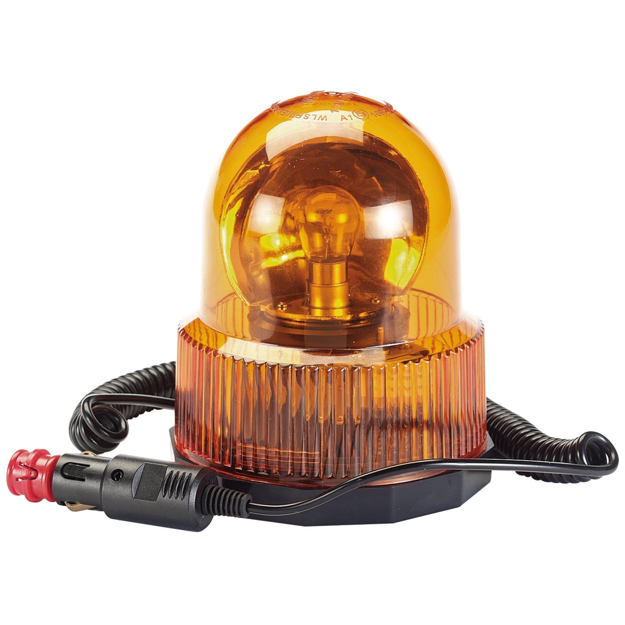 12V-Magnetic-Base-Rotating-Beacon,-300-Lumens
