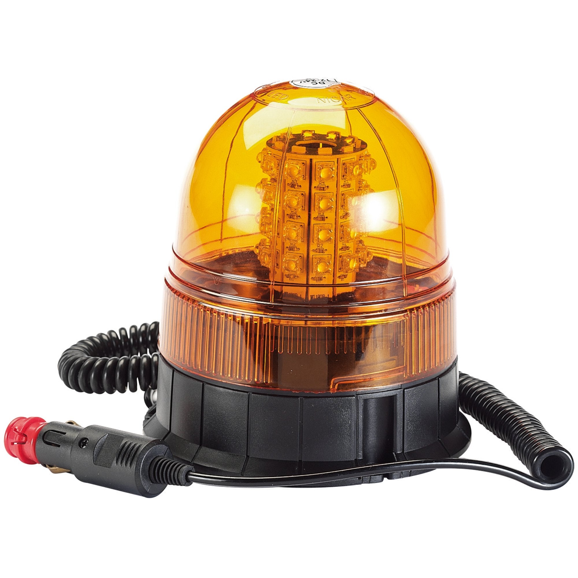 12/24V-LED-Magnetic-Base-Rotating-Beacon,-400-Lumens