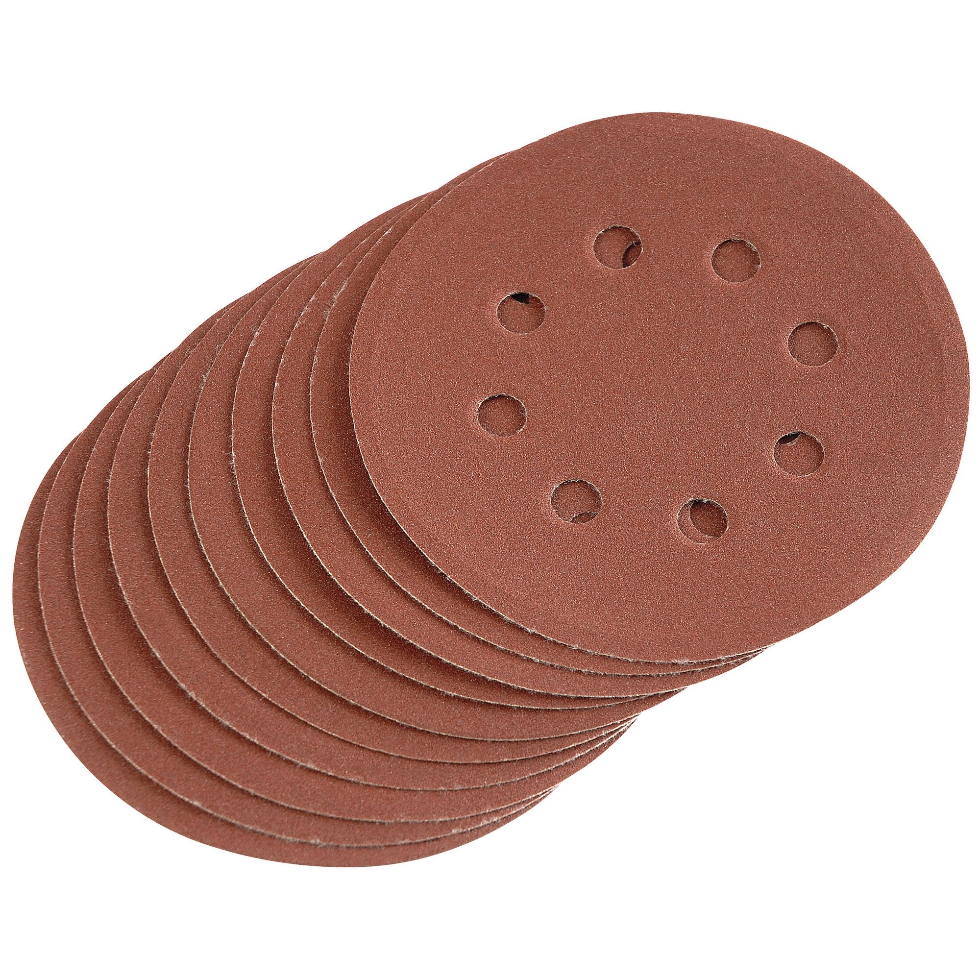 Hook-and-Loop-Sanding-Discs,-125mm,-240-Grit-(Pack-of-10)