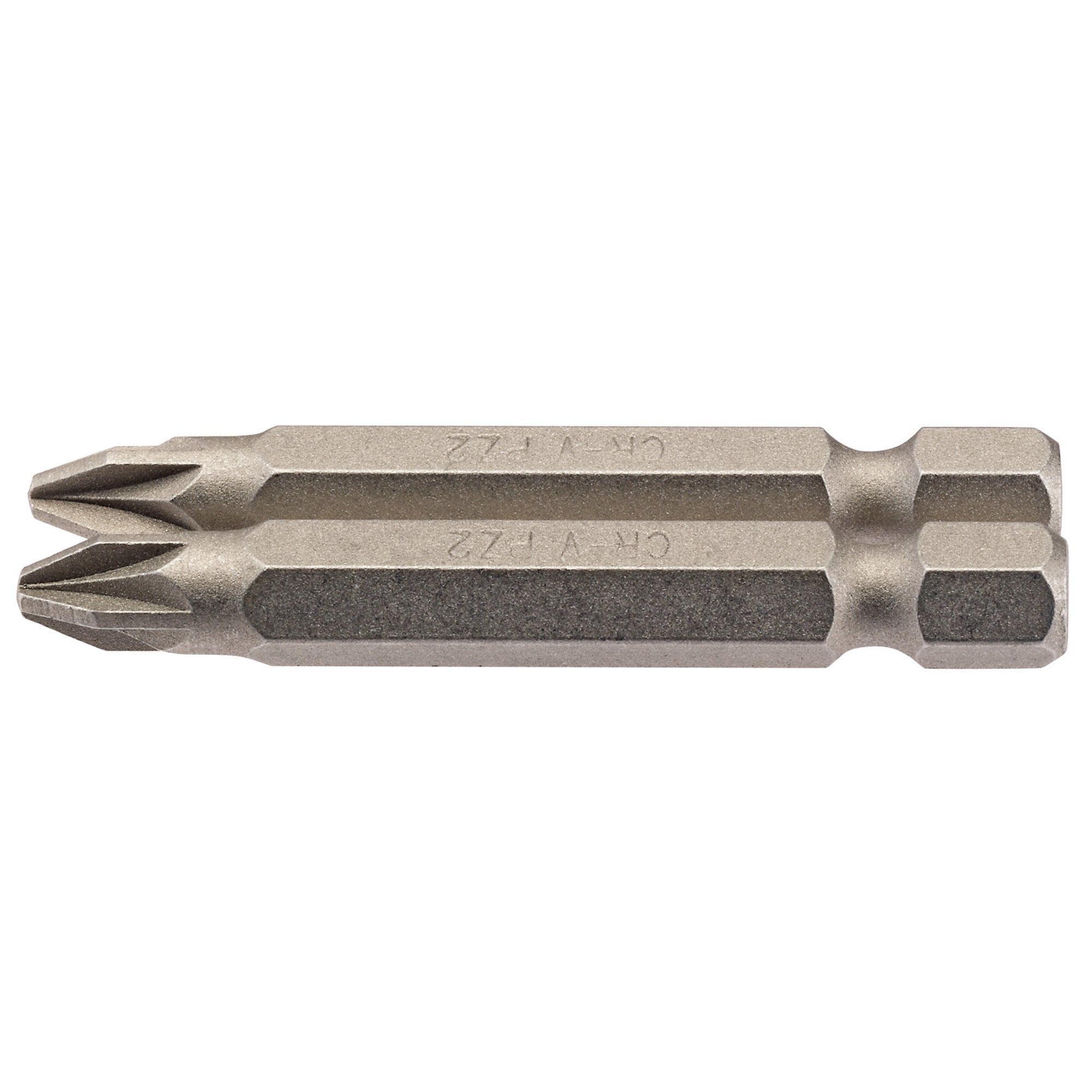 PZ-Type-Insert-Bit,-1/4"-Hex,-50mm-Long,-No.2-(Pack-of-2)