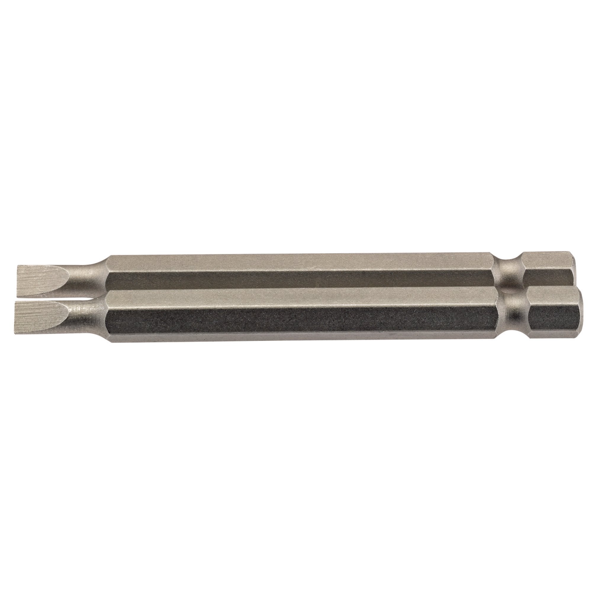Plain-Slot-Insert-Bit,-4.5mm,-1/4"-Hex,-75mm-Long-(Pack-of-2)