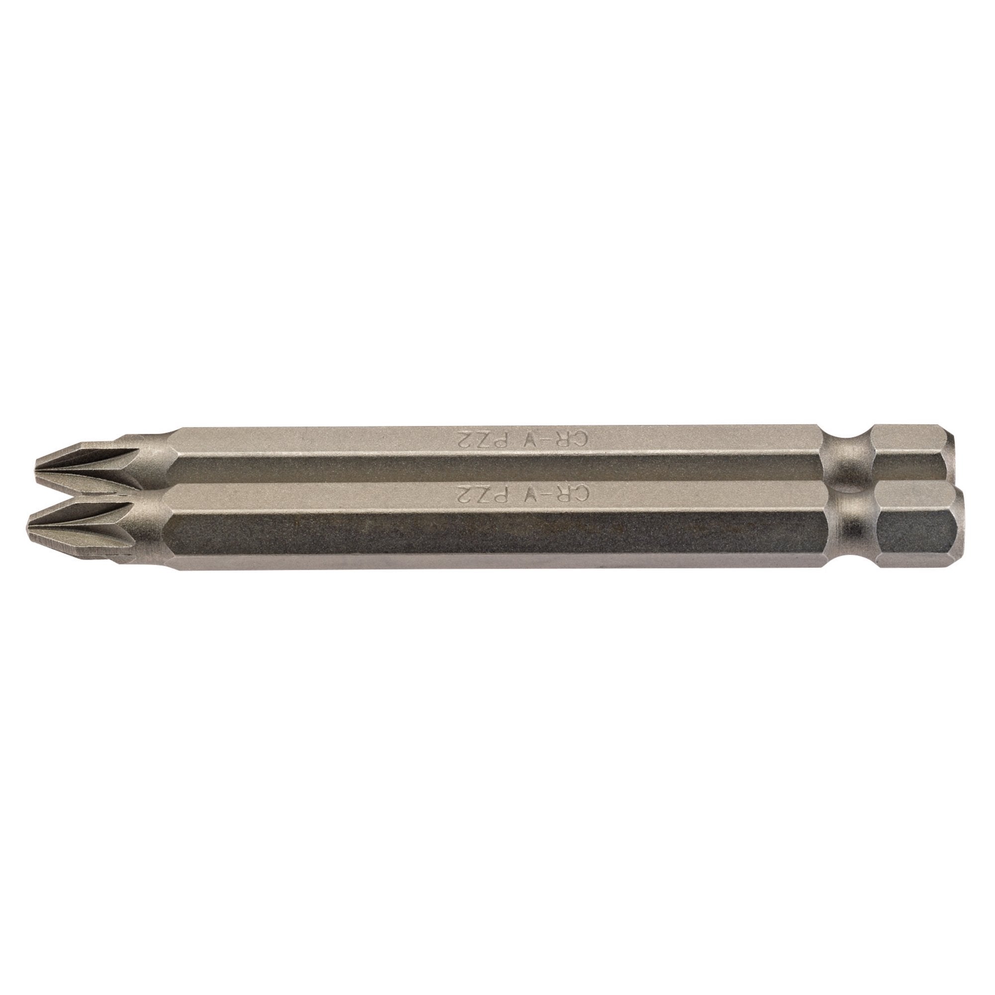 PZ-Type-Insert-Bit,-1/4"-Hex,-75mm-Long,-No.2-(Pack-of-2)