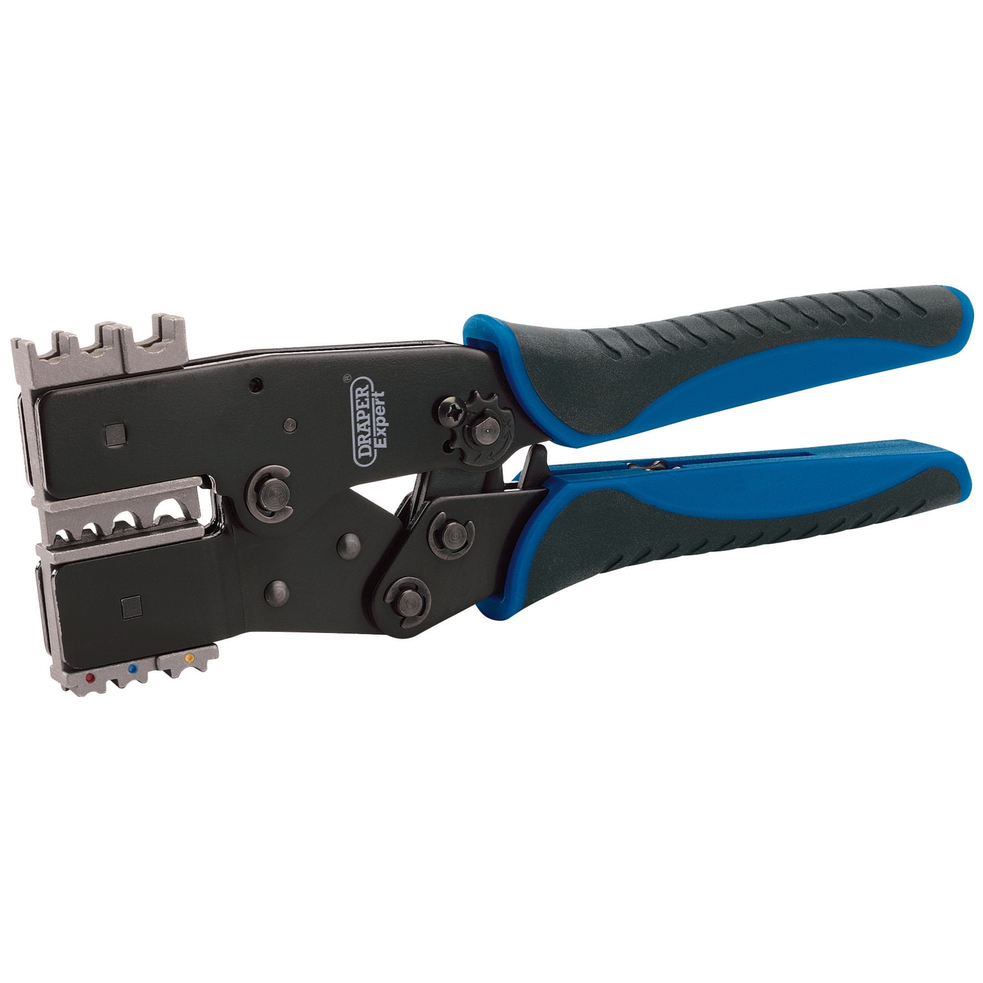 Quick-Change-Ratchet-Action-Crimping-Tool,-220mm