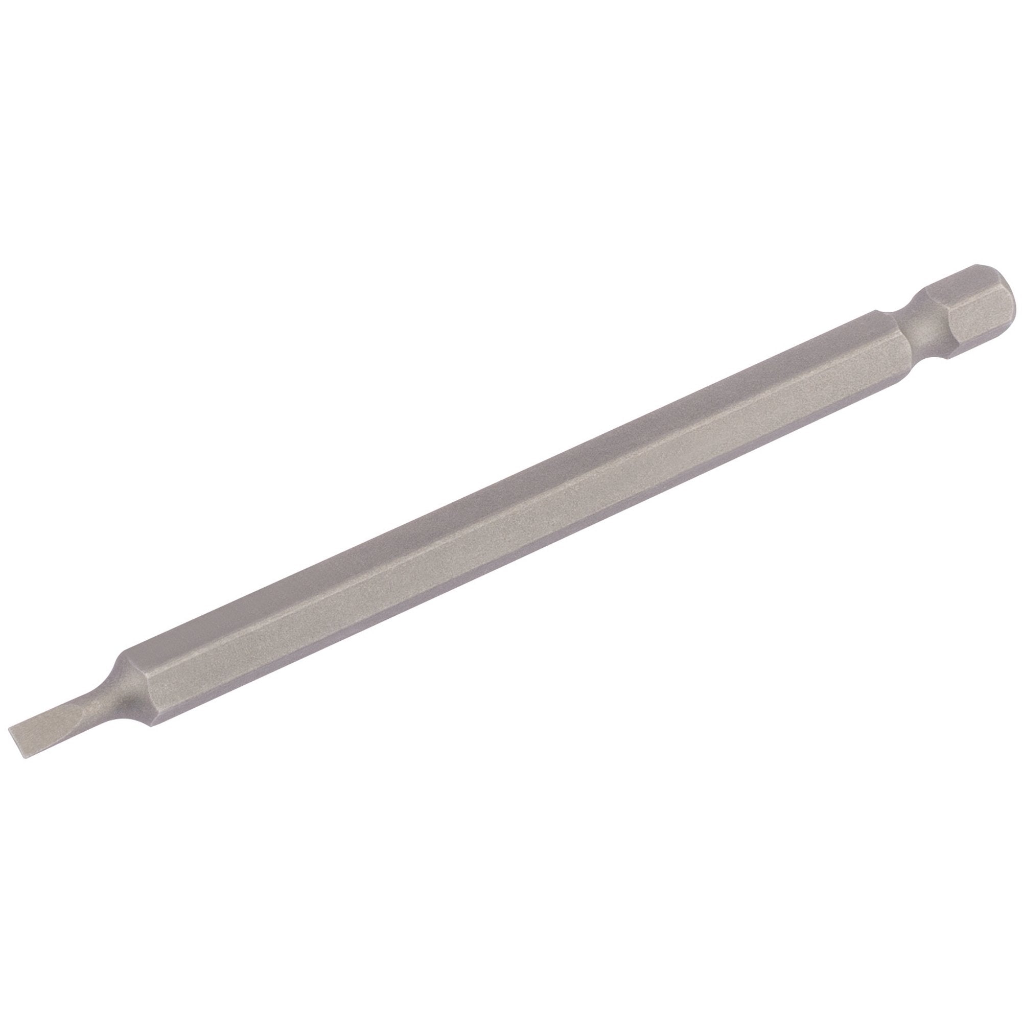 Plain-Slot-Insert-Bit,-3mm,-1/4"-Hex,-100mm-Long-(Pack-of-1)