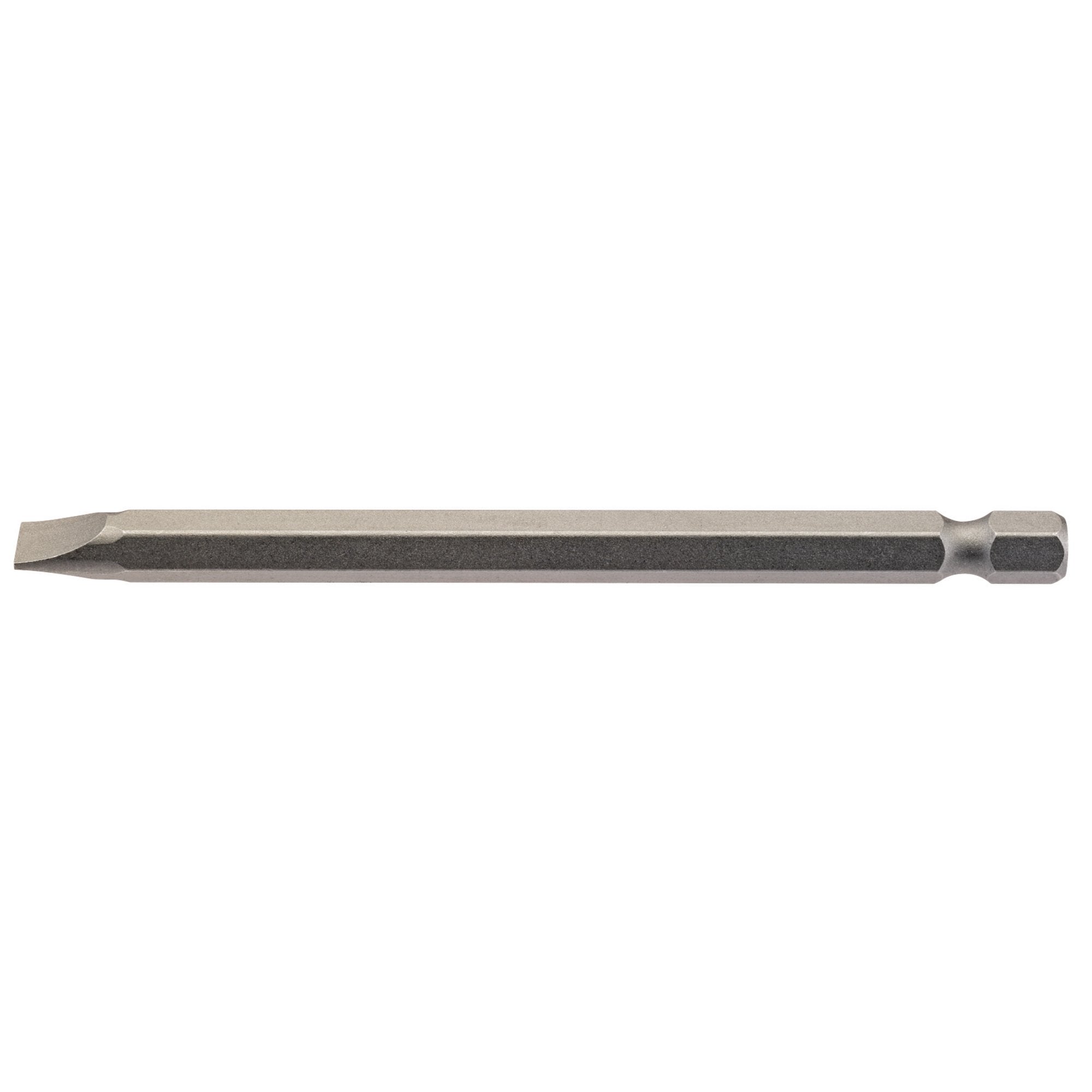 Plain-Slot-Insert-Bit,-6.5mm,-1/4"-Hex,-100mm-Long-(Pack-of-1)