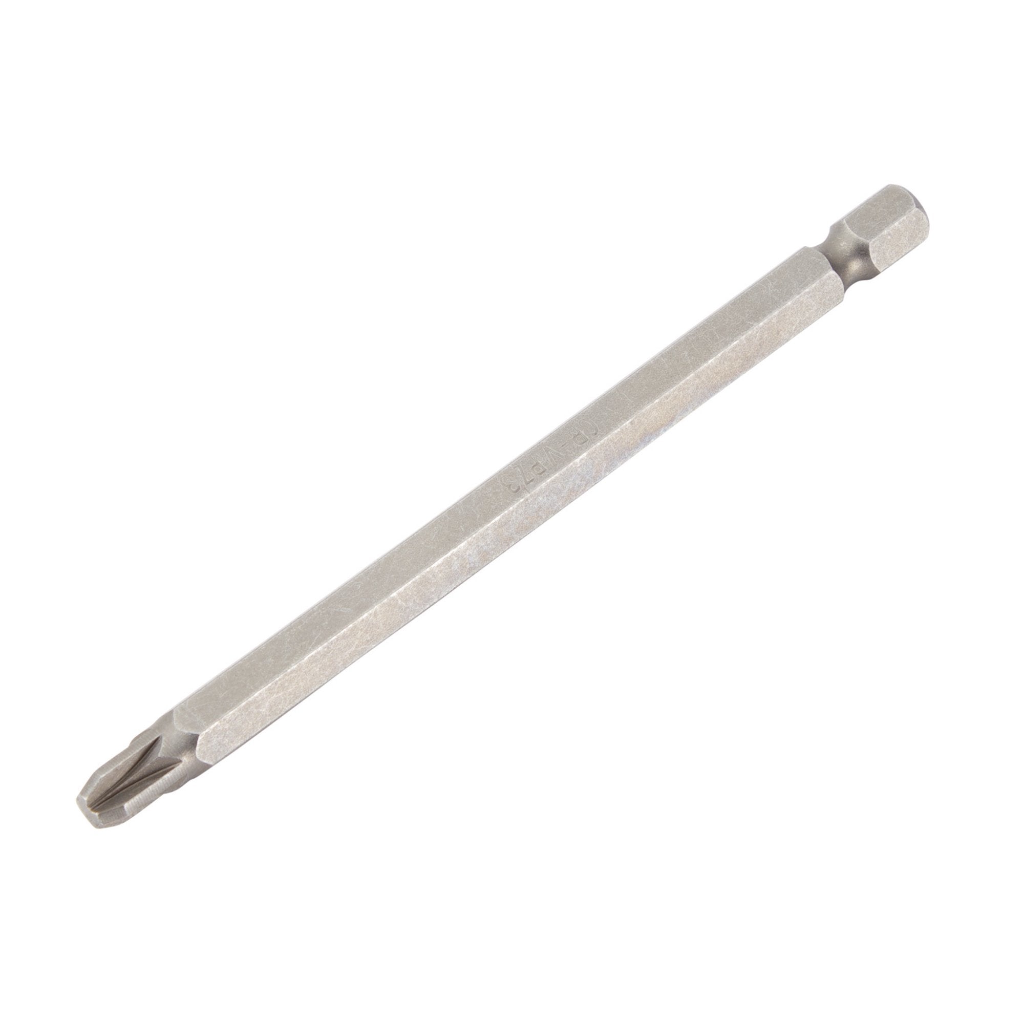 PZ-Type-Insert-Bit,-1/4"-Hex,-100mm-Long,-No.3-(Pack-of-1)