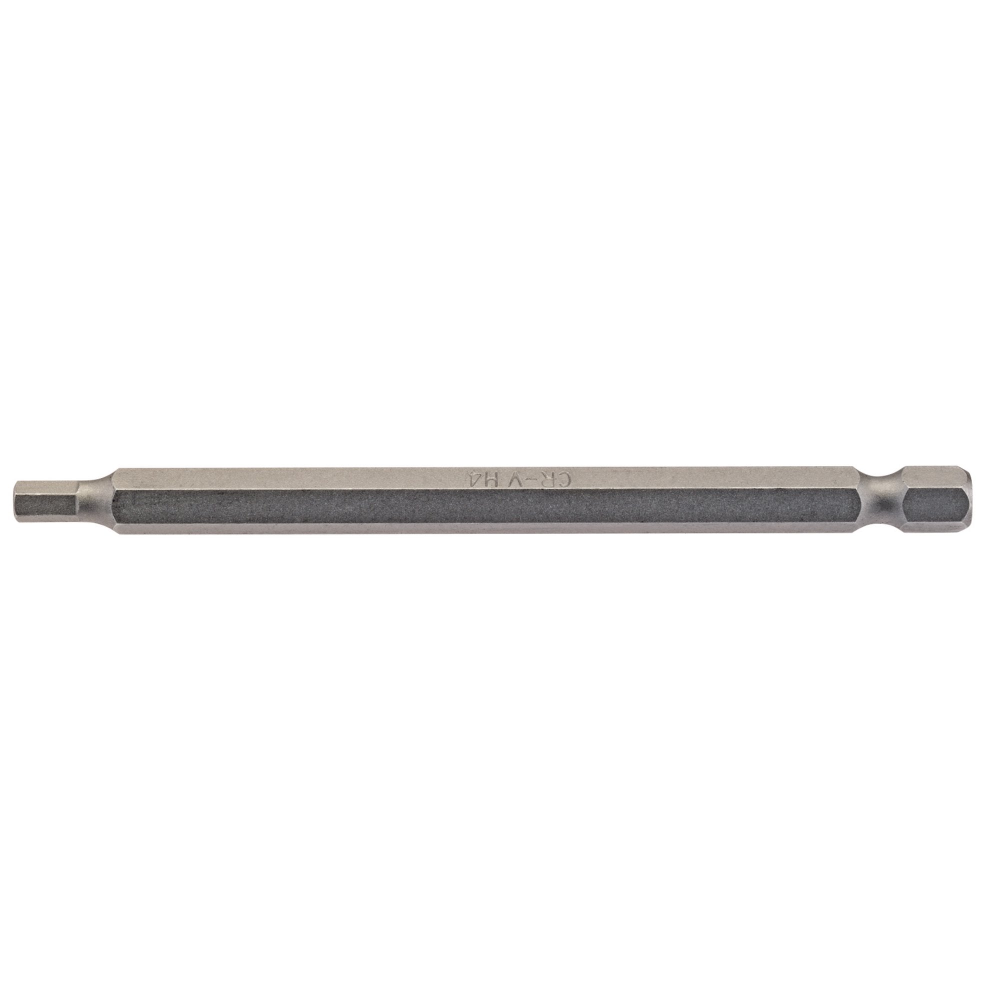 Hexagonal-Insert-Bit,-4mm,-1/4"-Hex,-100mm-Long-(Pack-of-1)