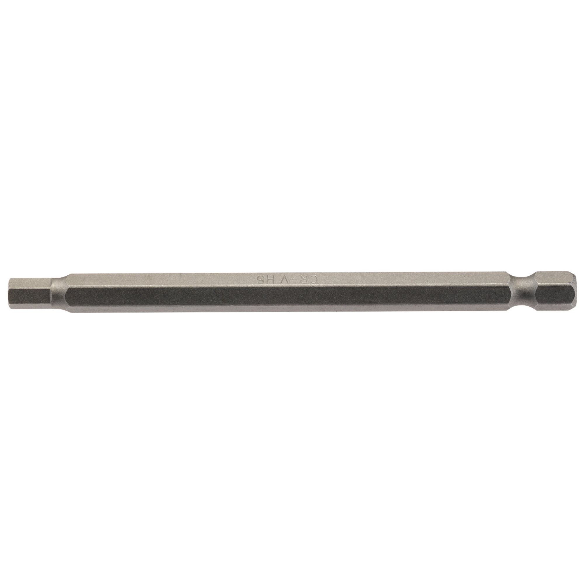 Hexagonal-Insert-Bit,-5mm,-1/4"-Hex,-100mm-Long-(Pack-of-1)