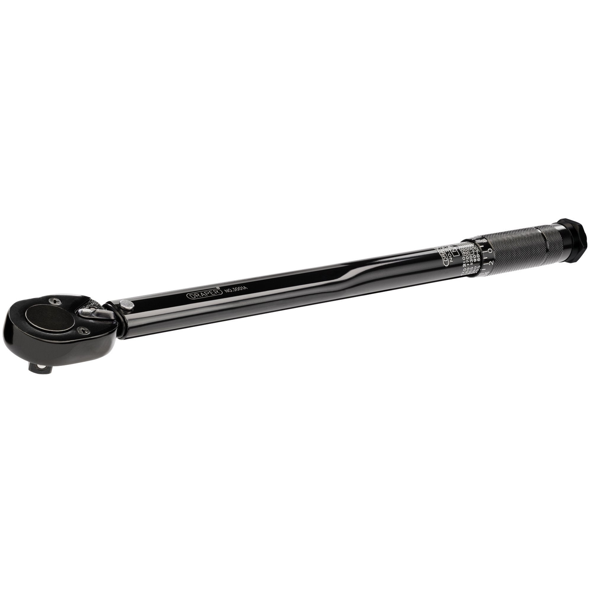 Ratchet-Torque-Wrench,-1/2"-Sq.-Dr.,-30---210Nm