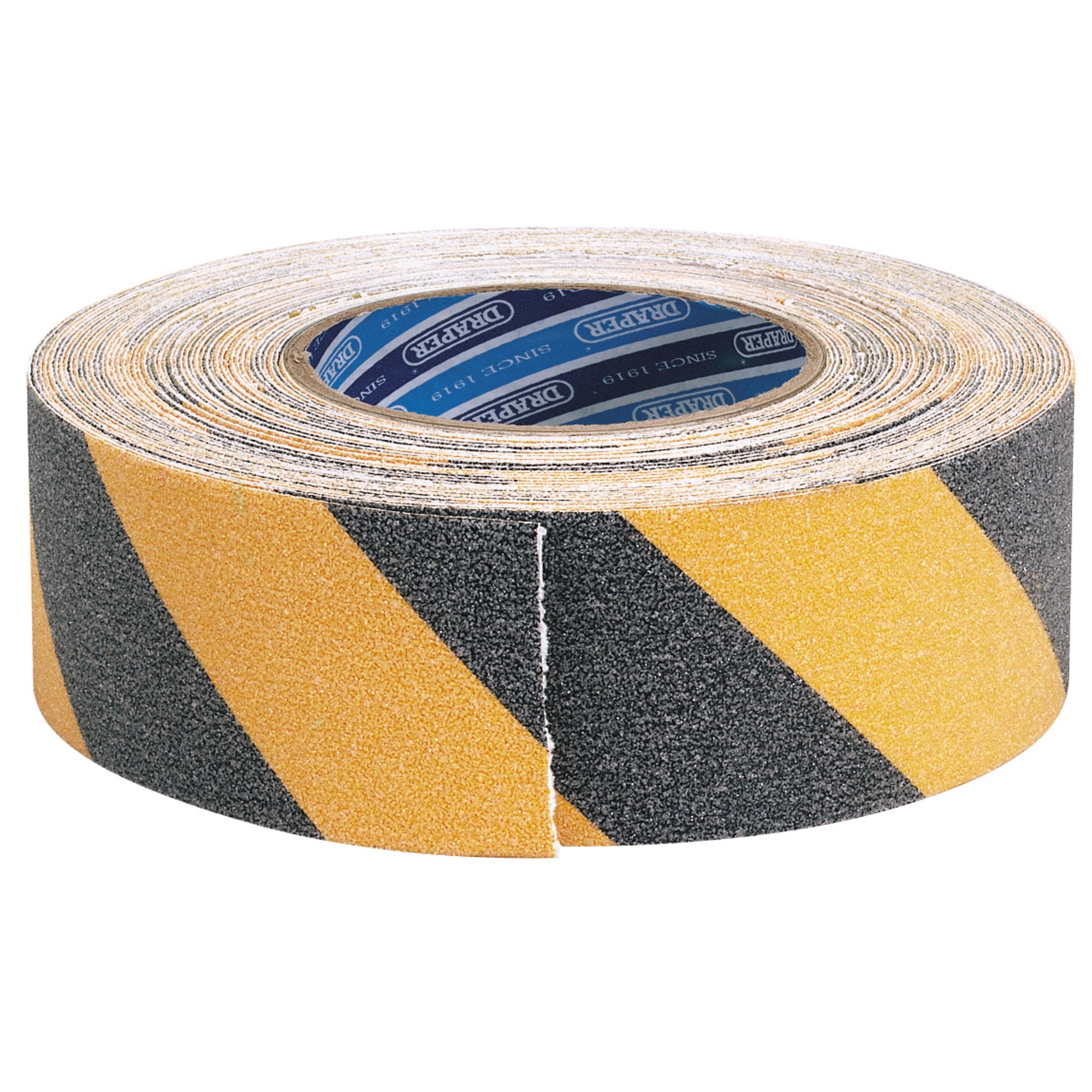 Heavy-Duty-Safety-Grip-Tape-Roll,-18m-x-50mm,-Black-and-Yellow
