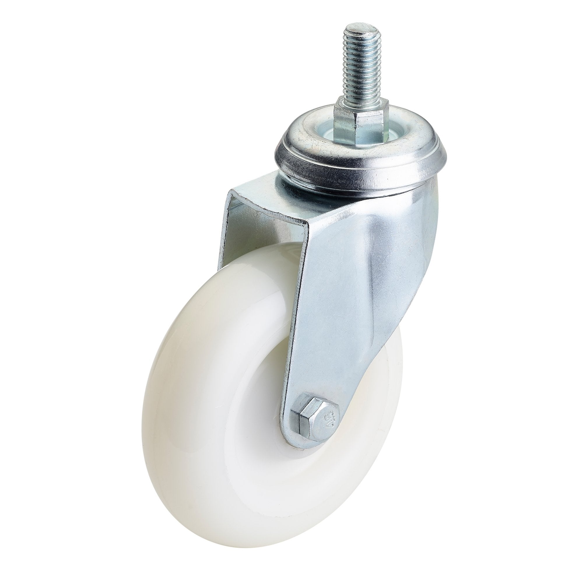 Swivel-Bolt-Fixing-Nylon-Wheel,-100mm-Diameter,-S.W.L.-125kg