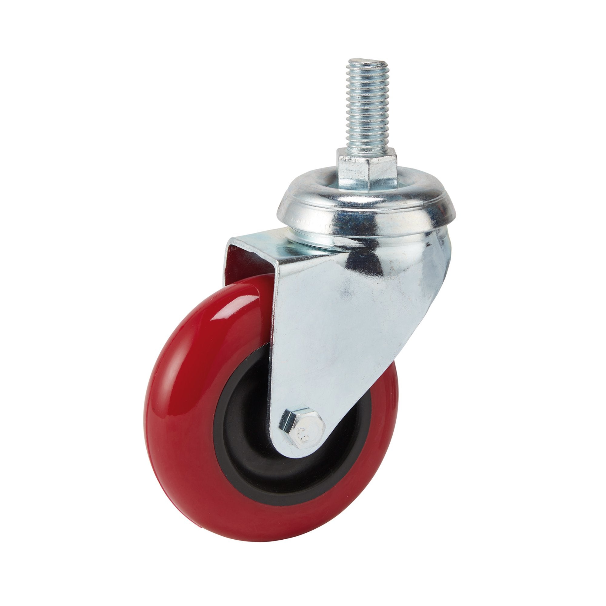 Swivel-Bolt-Fixing-Polyurethane-Wheel,-75mm-Diameter,-S.W.L.-70kg