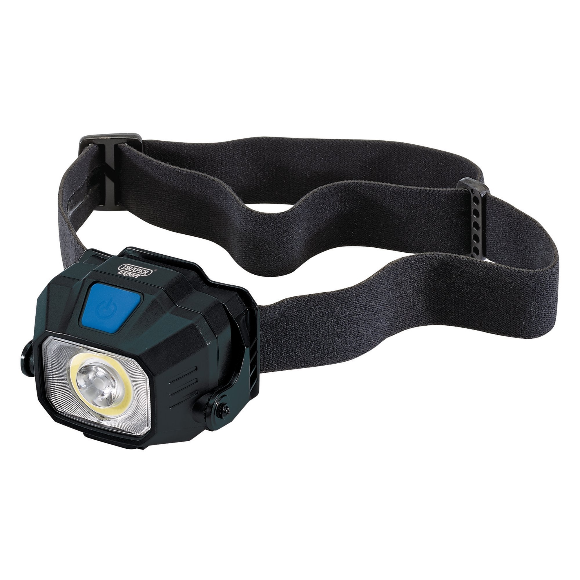 Draper-Expert-COB/SMD-LED-Wireless/USB-Rechargeable-Head-Torch,-6W,-400-Lumens,-USB-C-Cable-Supplied