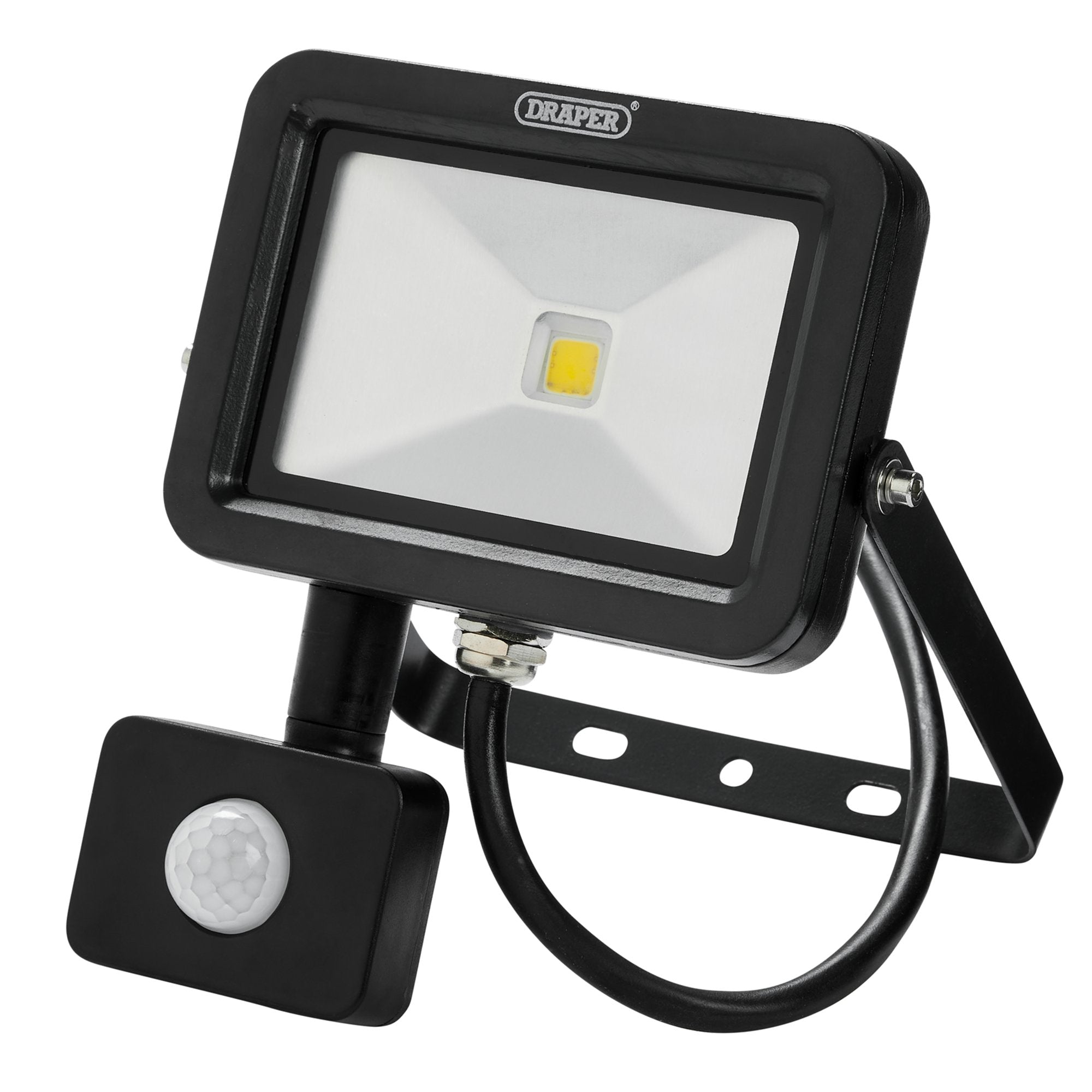 COB-LED-Slimline-Wall-Mounted-Floodlight-with-PIR-Sensor,-10W,-700-Lumens