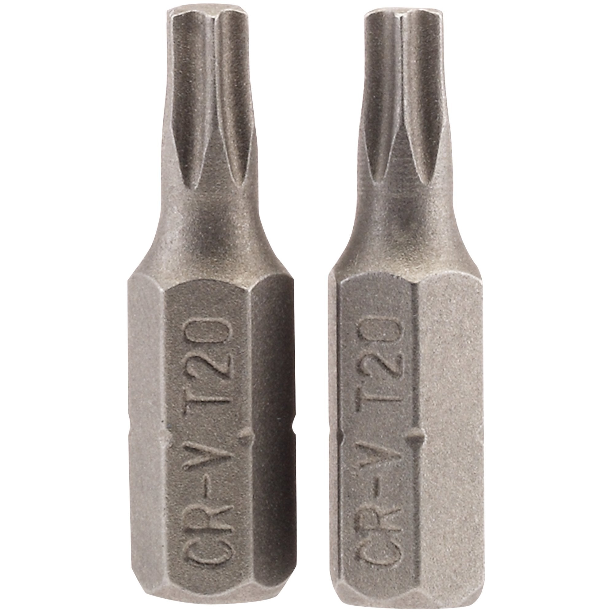 Draper-TX-STAR®-Insert-Bit,-1/4"-Hex,-25mm-Long,-T20-(Pack-of-2)