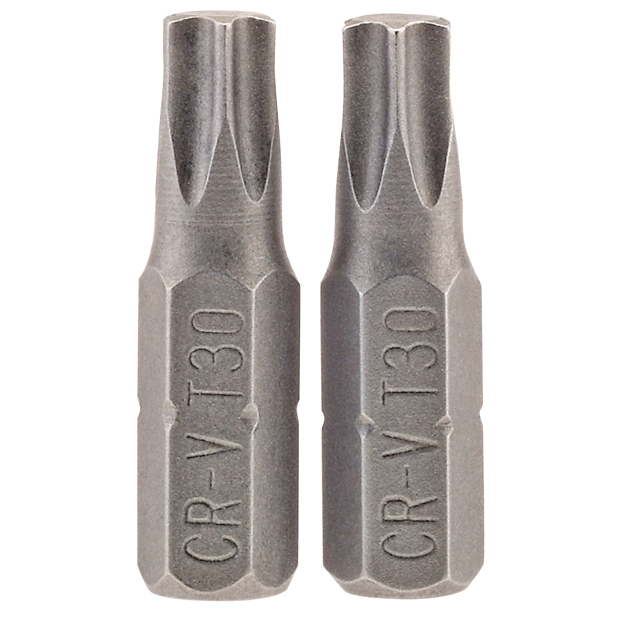 Draper-TX-STAR®-Insert-Bit,-1/4"-Hex,-25mm-Long,-T30-(Pack-of-2)