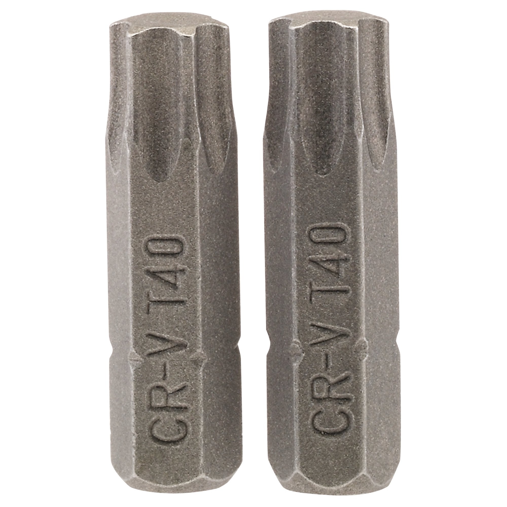 Draper-TX-STAR®-Insert-Bit,-1/4"-Hex,-25mm-Long,-T40-(Pack-of-2)