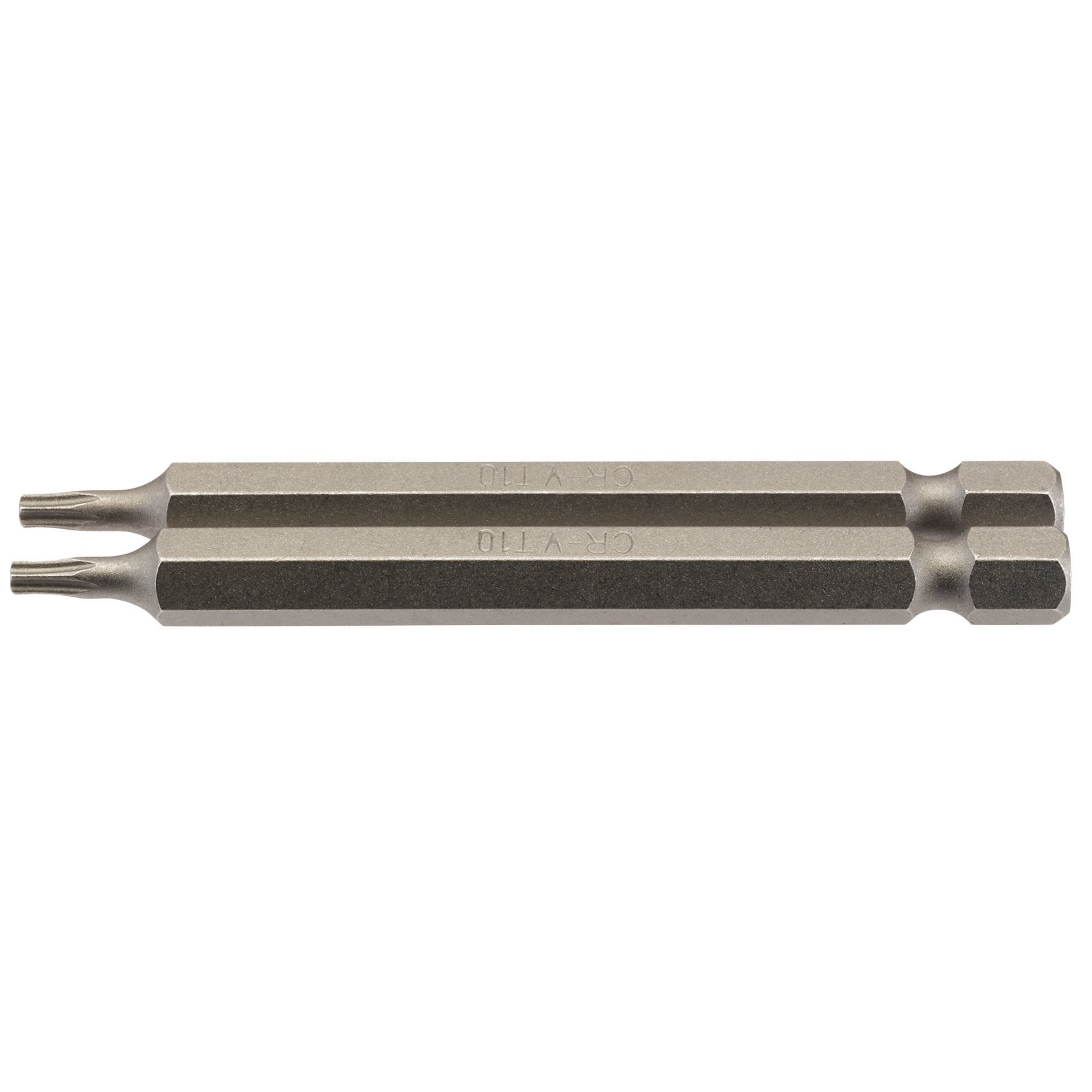 Draper-TX-STAR®-Insert-Bit,-1/4"-Hex,-75mm-Long,-T10-(Pack-of-2)