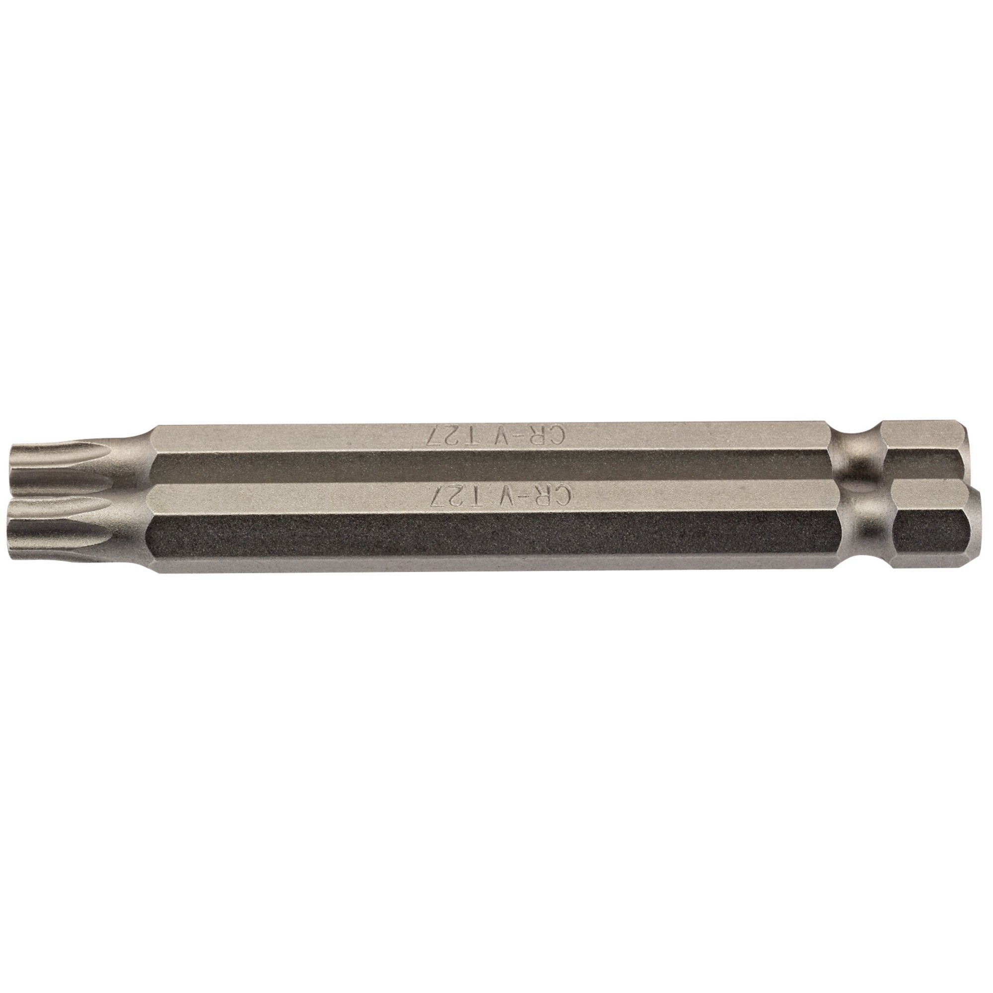 Draper-TX-STAR®-Insert-Bit,-1/4"-Hex,-75mm-Long,-T27-(Pack-of-2)