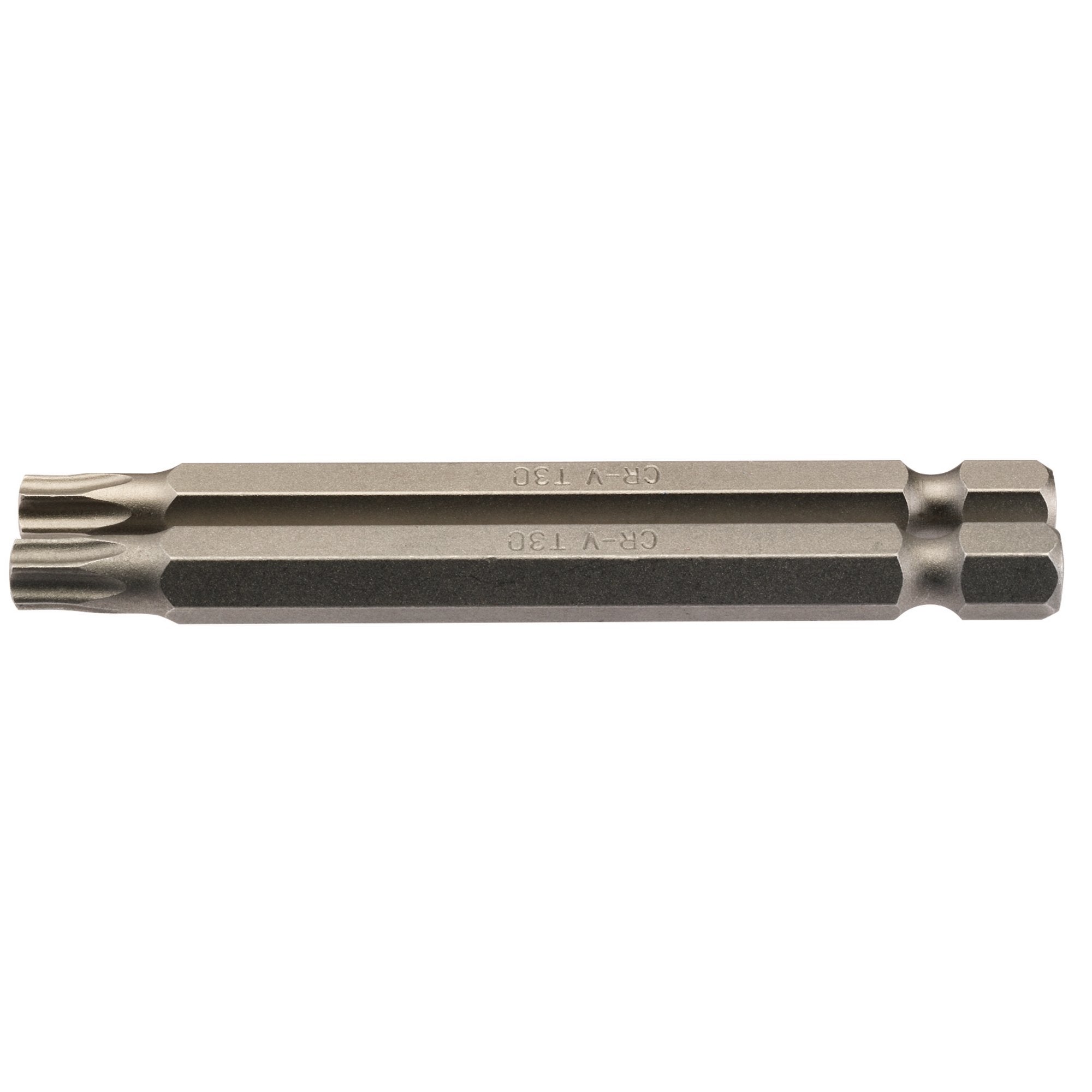 Draper-TX-STAR®-Insert-Bit,-1/4"-Hex,-75mm-Long,-T30-(Pack-of-2)