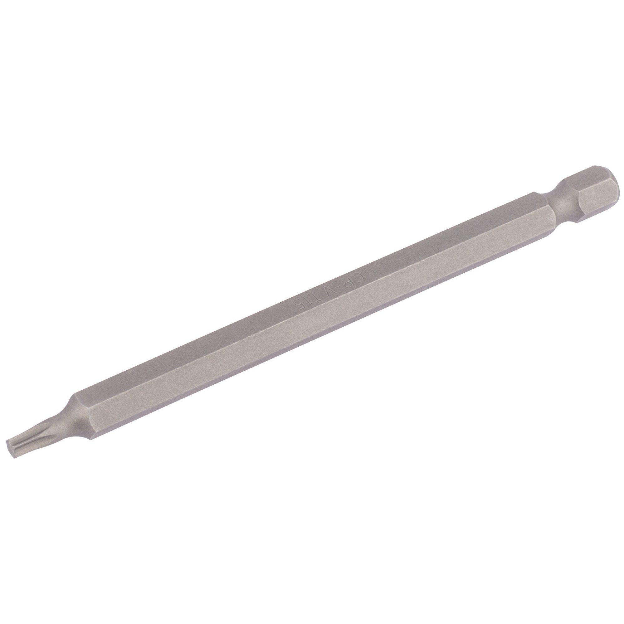Draper-TX-STAR®-Insert-Bit,-1/4"-Hex,-100mm-Long,-T15-(Pack-of-1)