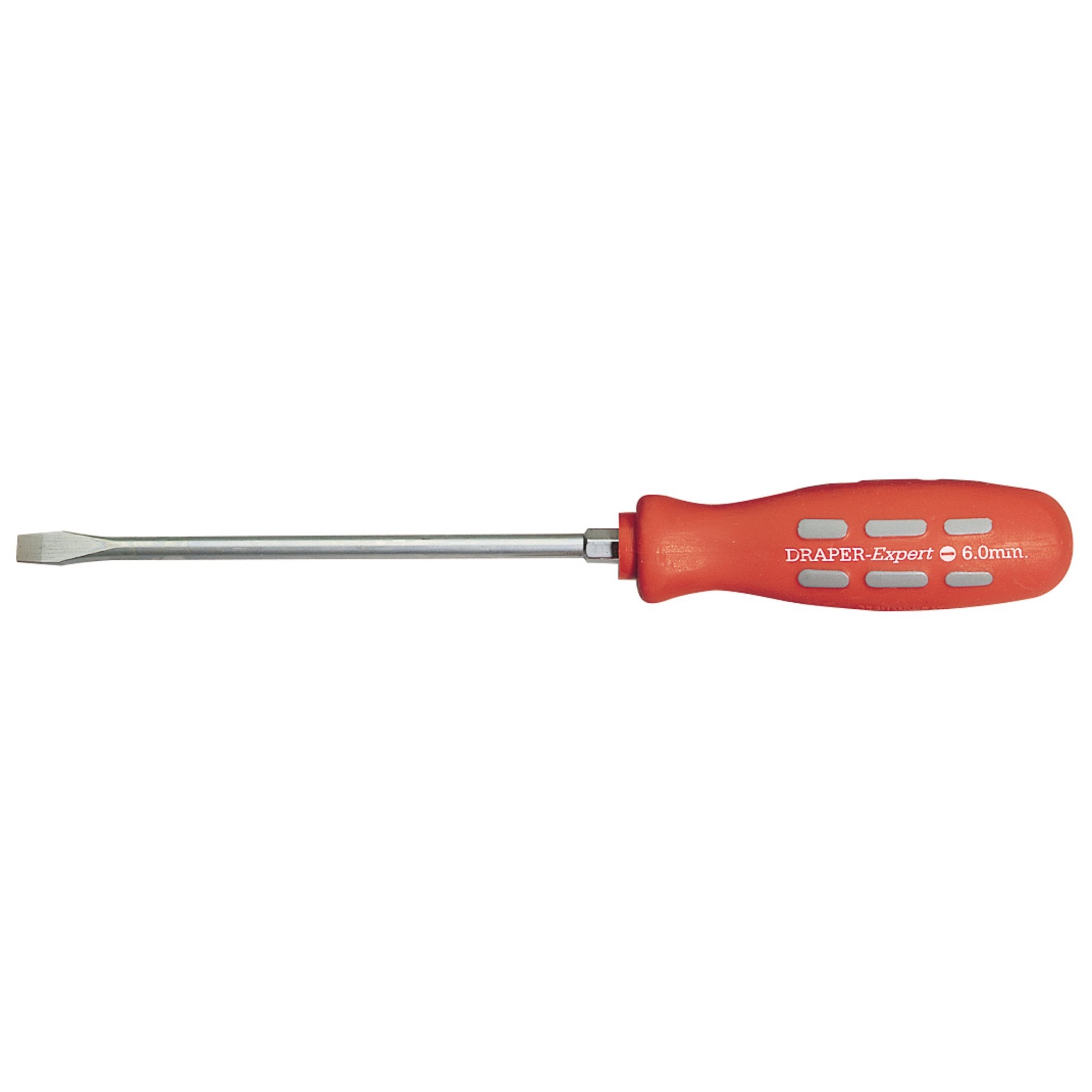 Plain-Slot-Flared-Tip-Mechanics-Screwdriver,-150-x-6mm-(Sold-Loose)