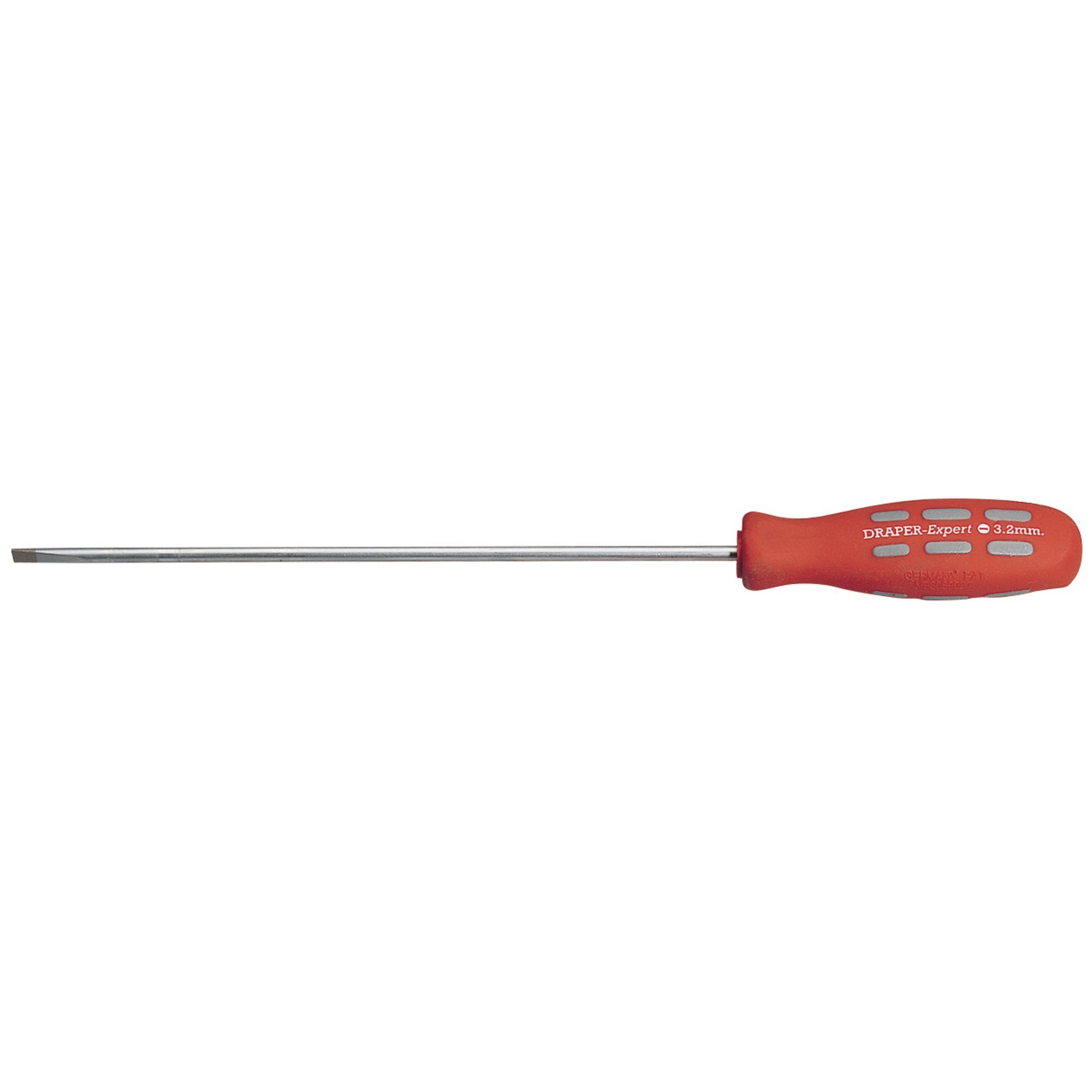 Plain-Slot-Parallel-Tip-Mechanics-Screwdriver,-150-x-3.2mm-(Sold-Loose)