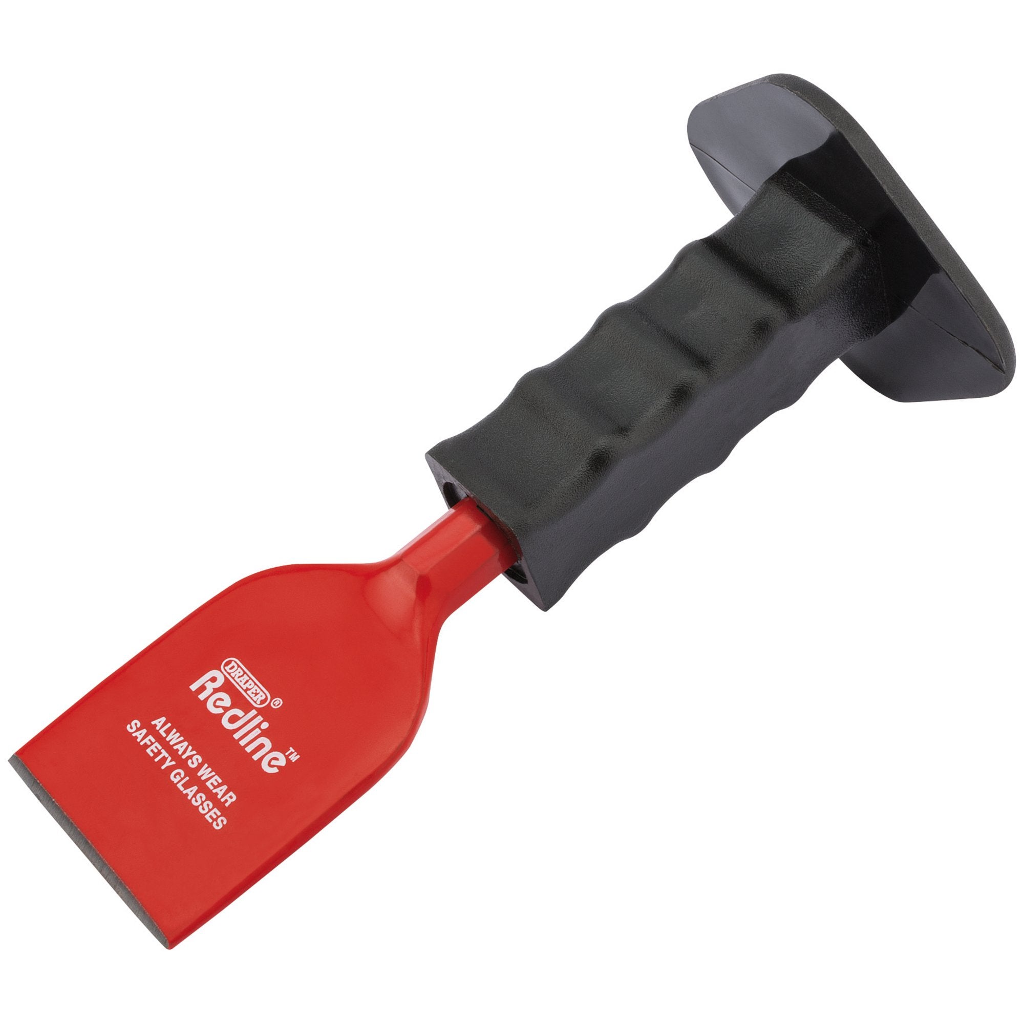 Draper-Redline®-Electricians-Bolster-with-Hand-Guard,-60-x-220mm