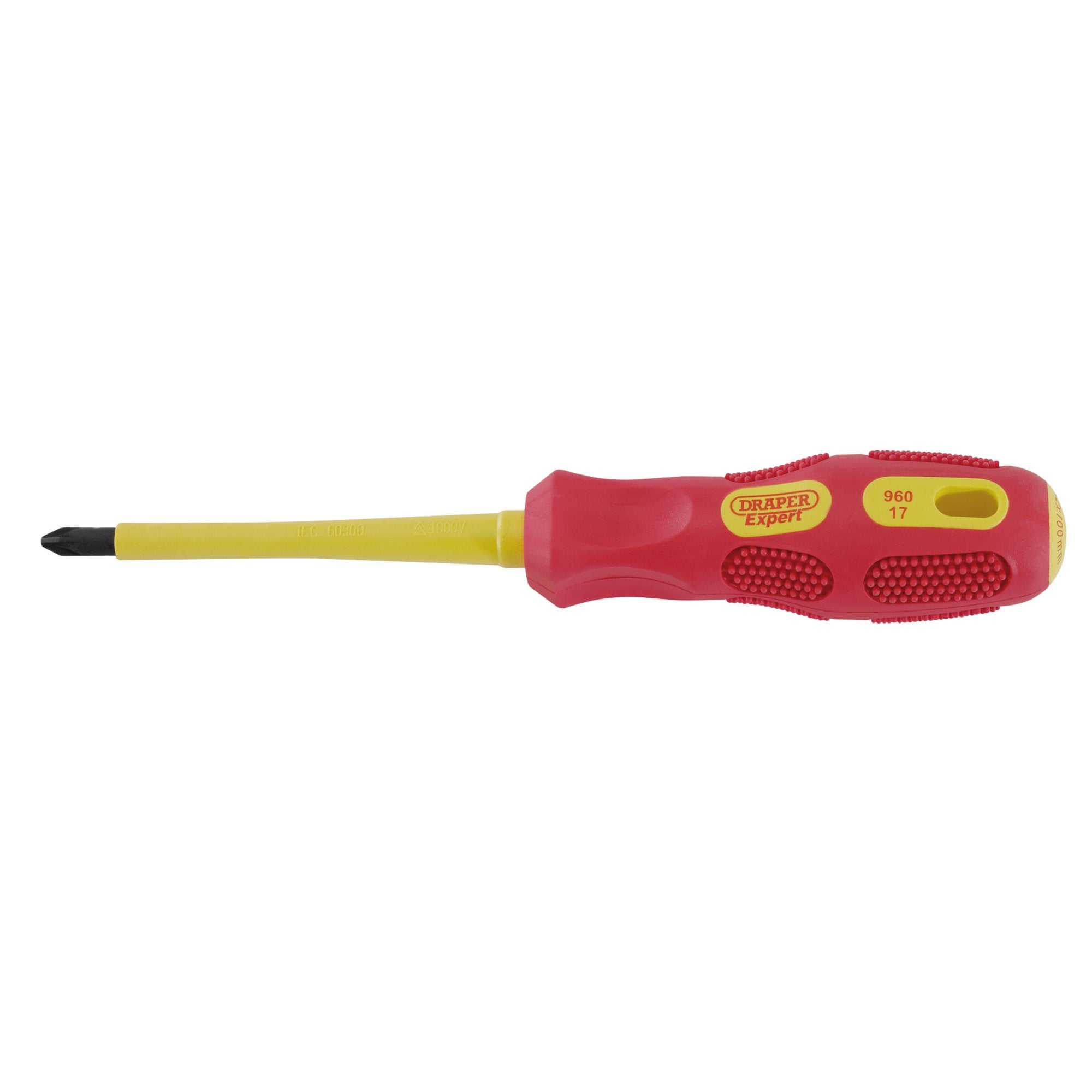 VDE-Approved-Fully-Insulated-PZ-TYPE-Screwdriver,-No.2-x-100mm