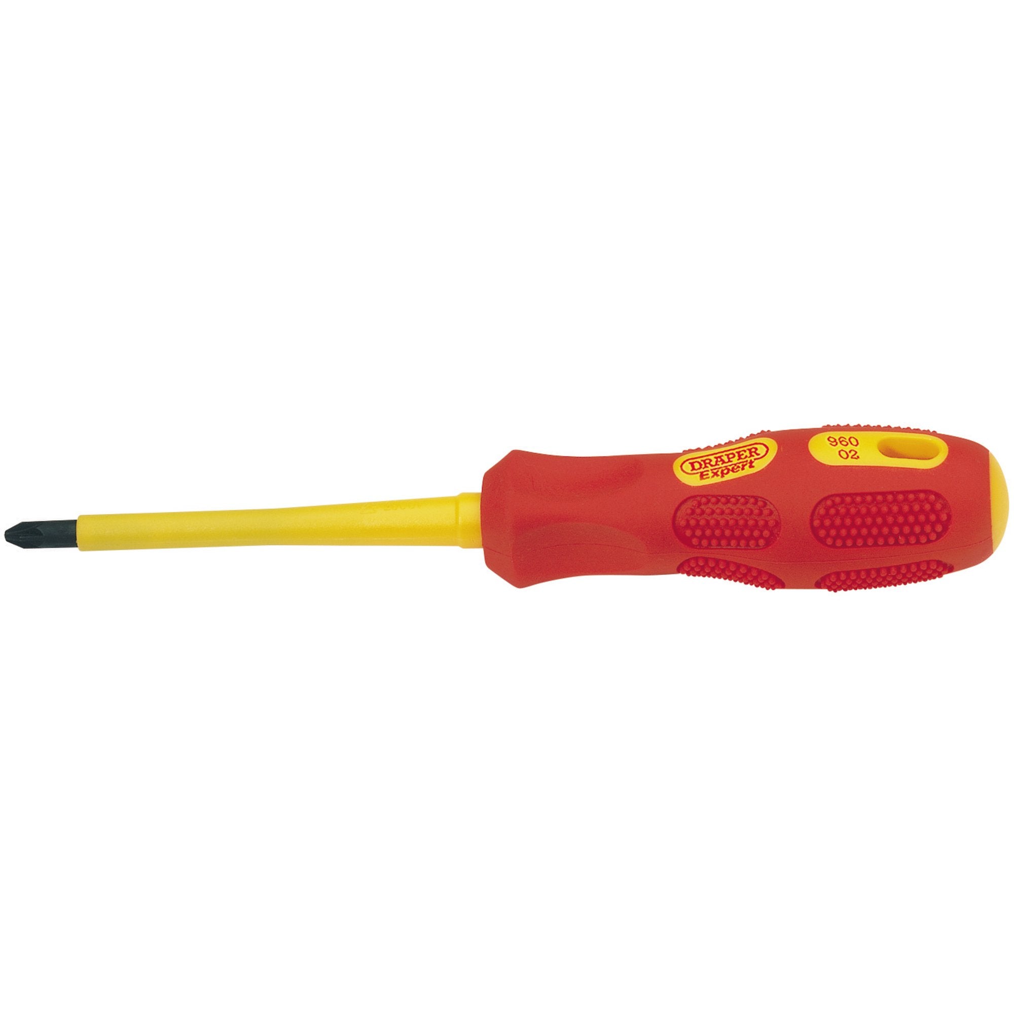VDE-Approved-Fully-Insulated-PZ-TYPE-Screwdriver,-No.2-x-100mm-(Sold-Loose)