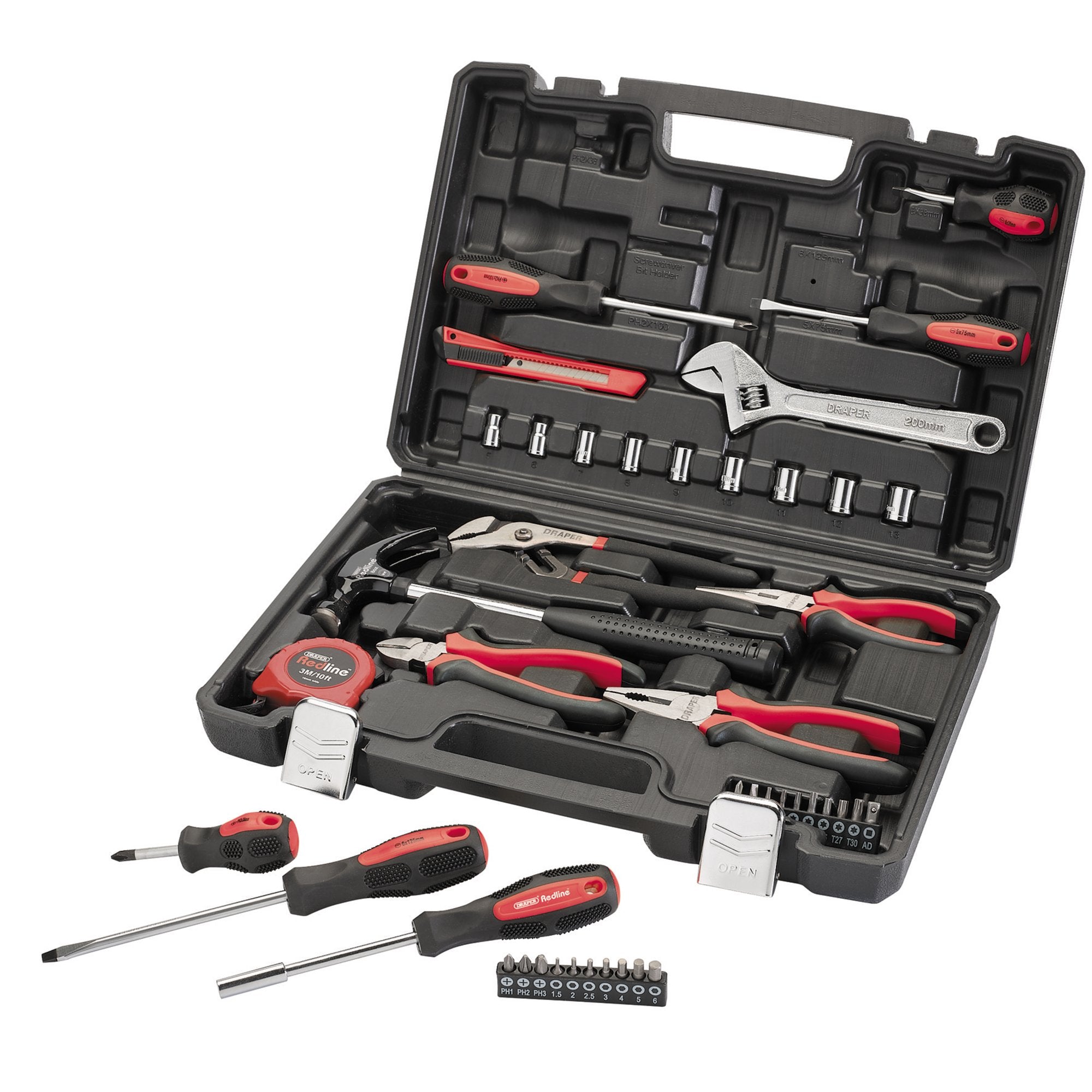 Draper-Redline®-Home-Essential-Tool-Kit-(43-Piece)
