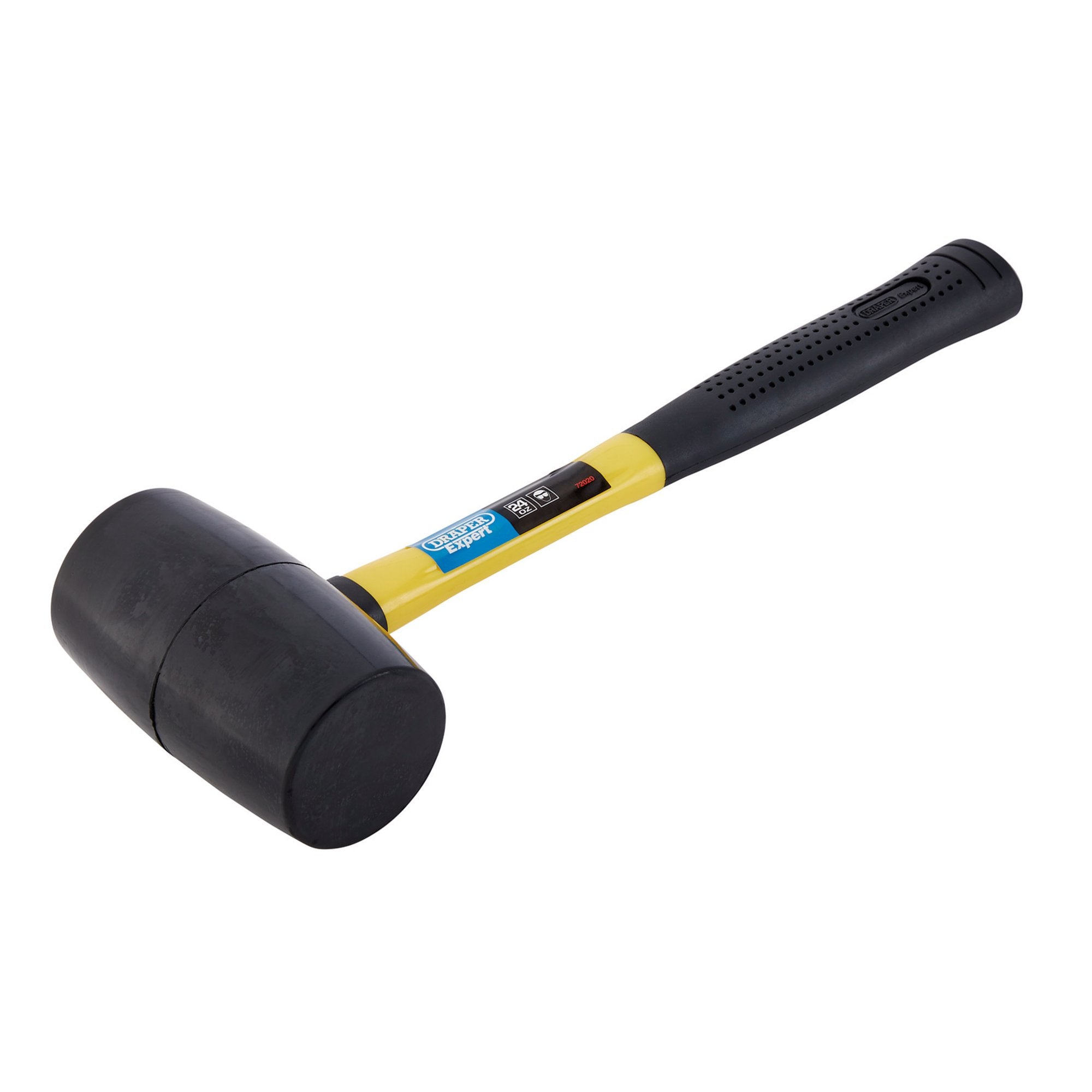 Draper-Expert-Rubber-Mallet-with-Fibreglass-Shaft,-680g/24oz