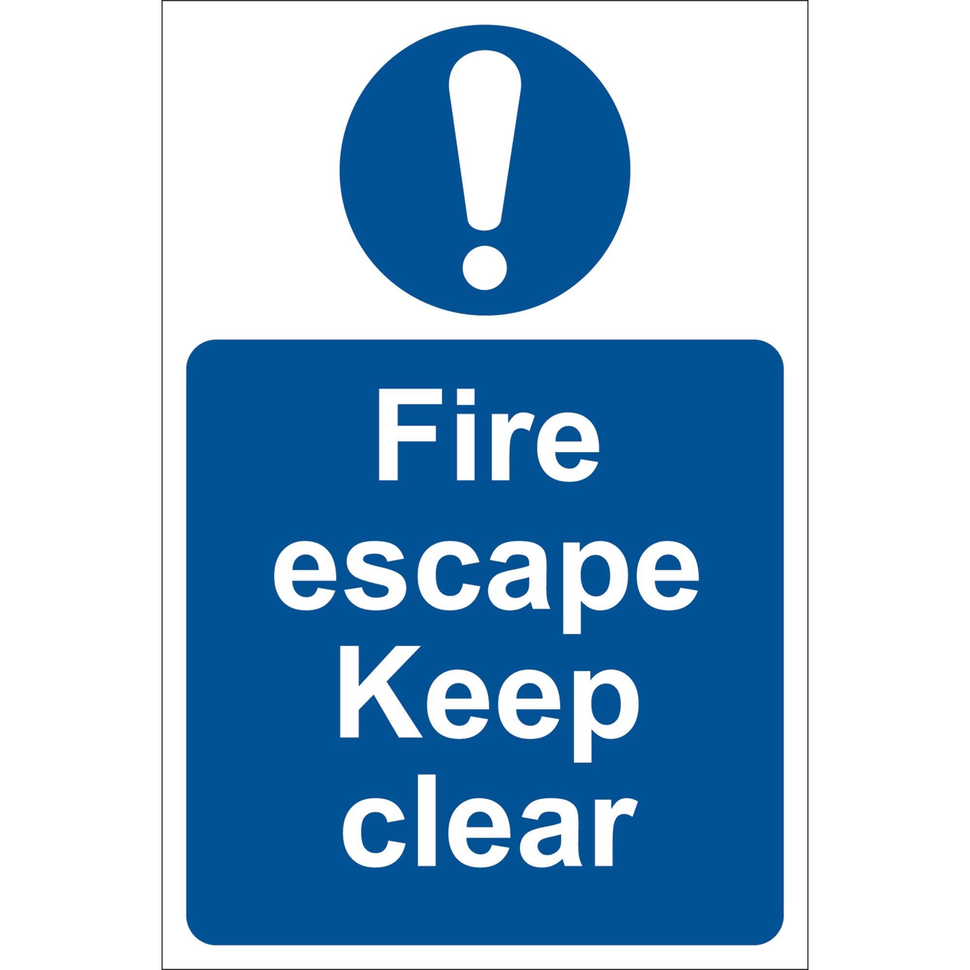 Fire-Escape-Keep-Clear