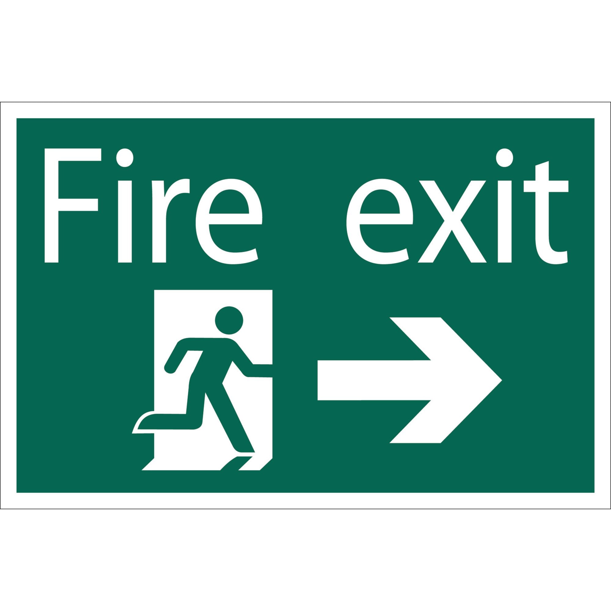 Fire-Exit-Arrow-Right'-Safety-Sign